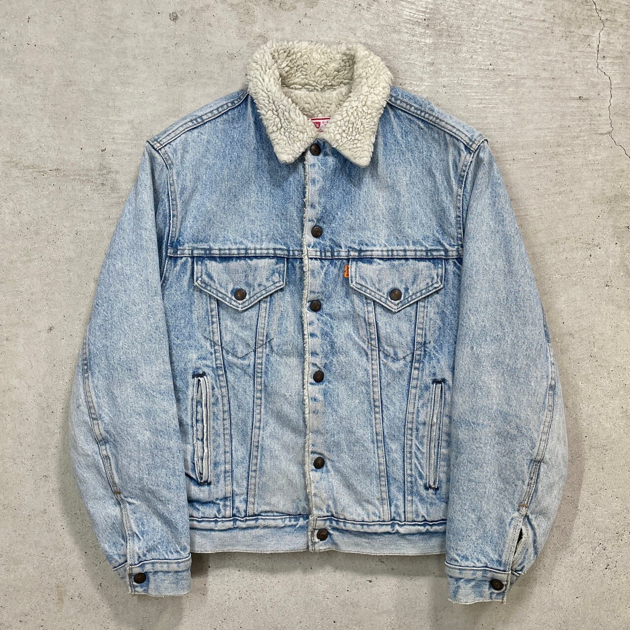 70年代 USA製 Levi's リーバイス 70608 0213 デニムボアジャケット