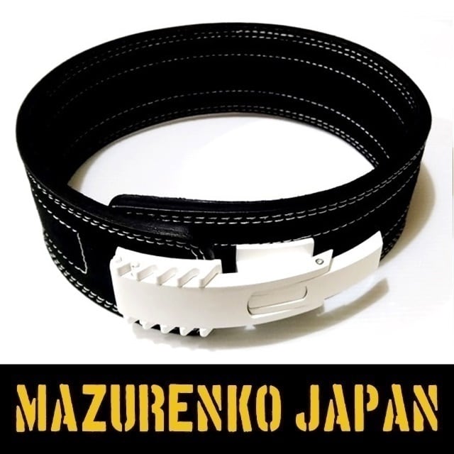 本牛革ERGラダーバックルレバーアクションパワーベルト10mm(3タイプ
