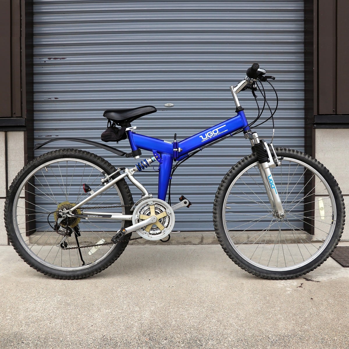 UGO・片山右京モデル・MTB・折りたたみ自転車・No.200708-578・ヤマト