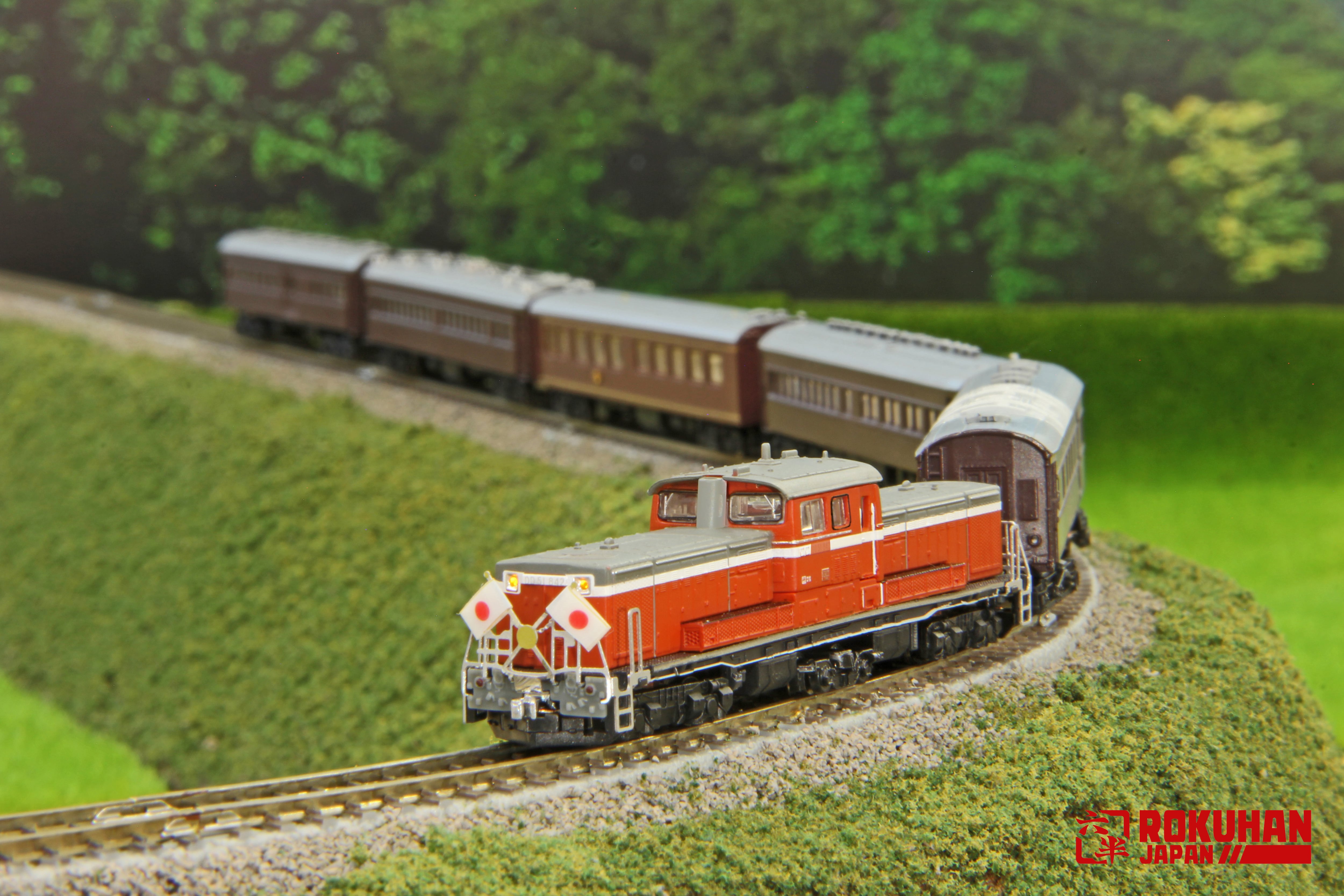 T002-10 DD51 842号機 お召し仕様 (DD51 Number 842 (Royal Train