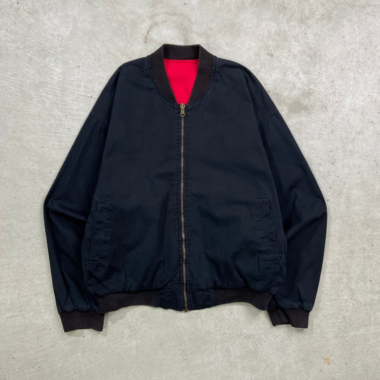 90年代 Marlboro マルボロ リバーシブル ブルゾン メンズL-XL相当 古着