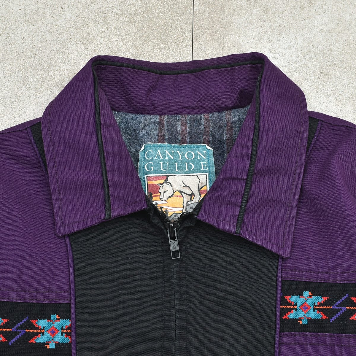 80～90's CANYON GUIDE native pattern jkt | 古着屋 grin days memory