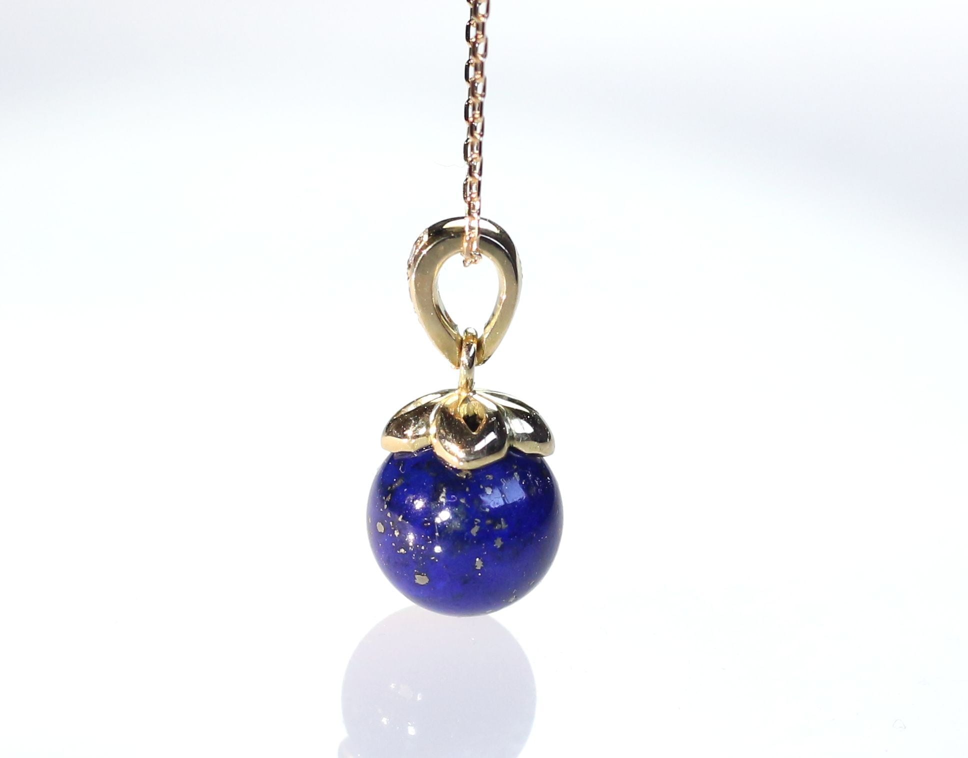 K18YG ラピスラズリペンダント 5.84ct | Atelier Ozaki