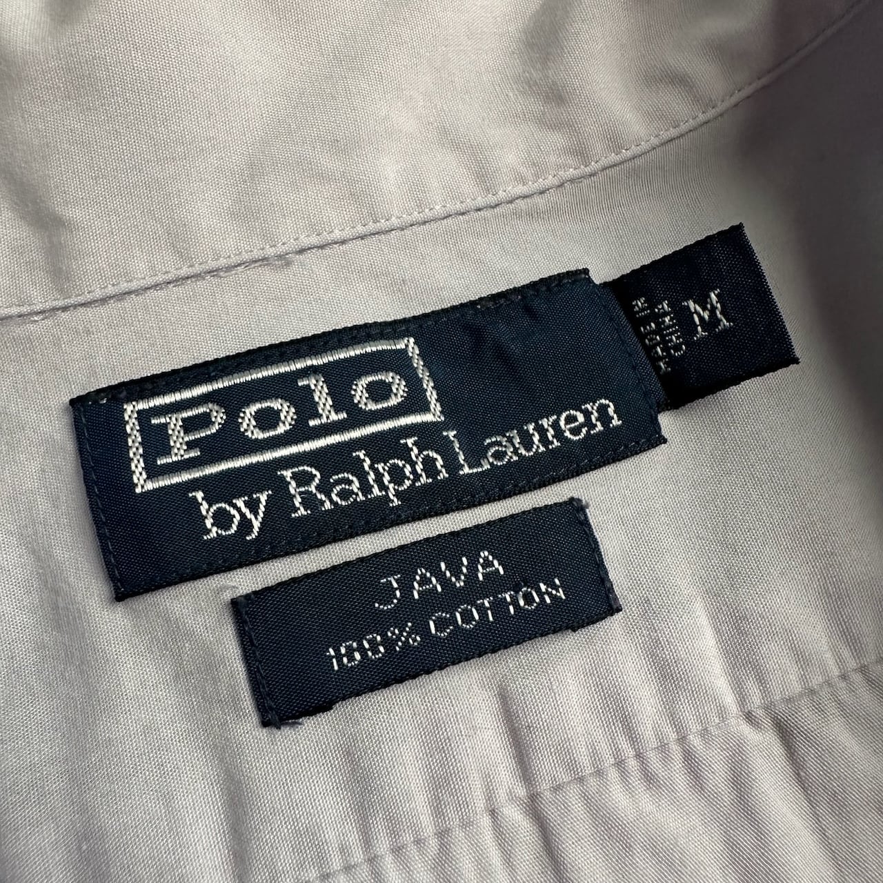 90s Ralph ラルフローレン JAVA キューバシャツ 半袖シャツ パープル