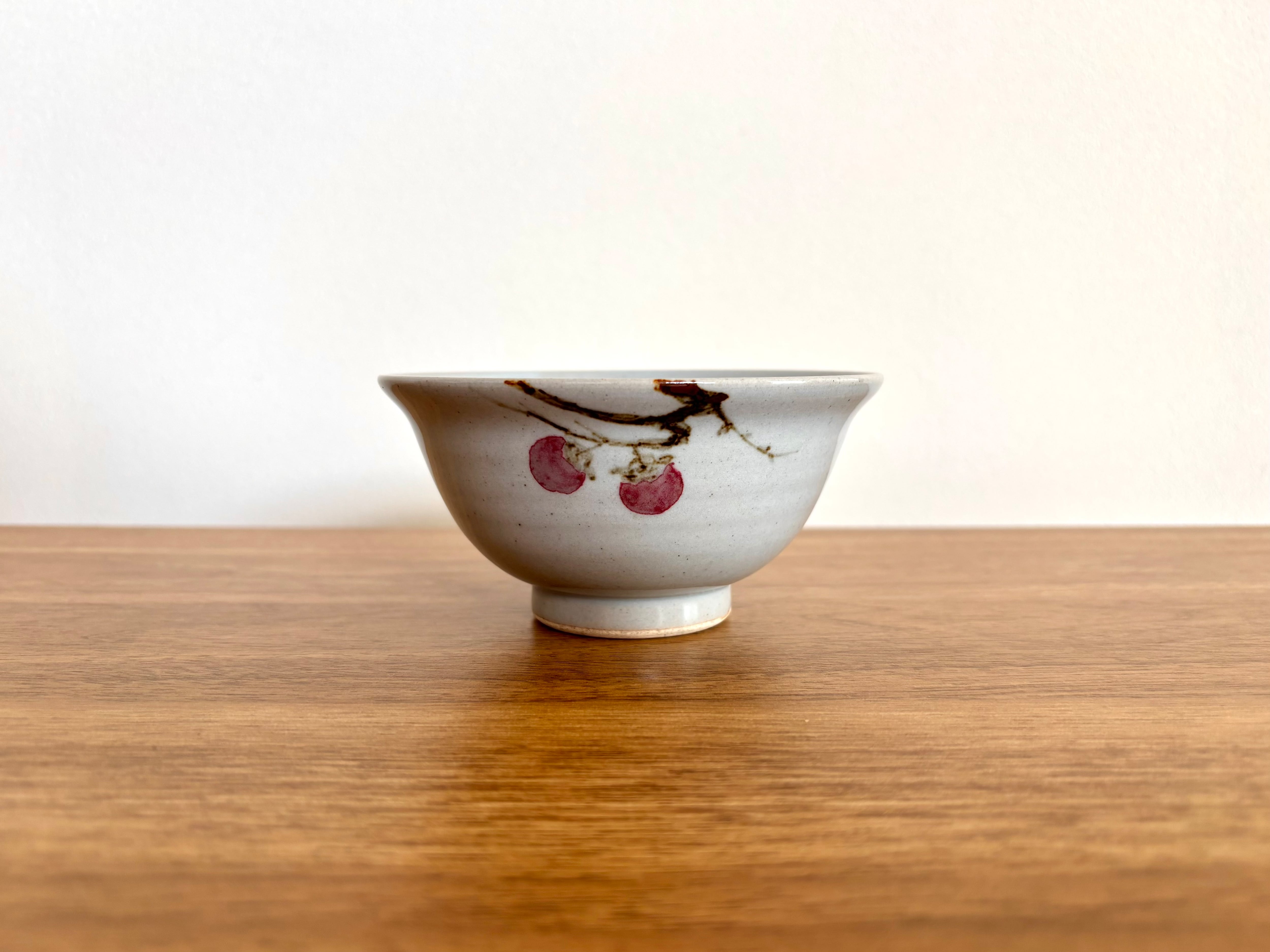 釉裏紅唐津 ごはん茶碗 ワレモコウ | 春窯