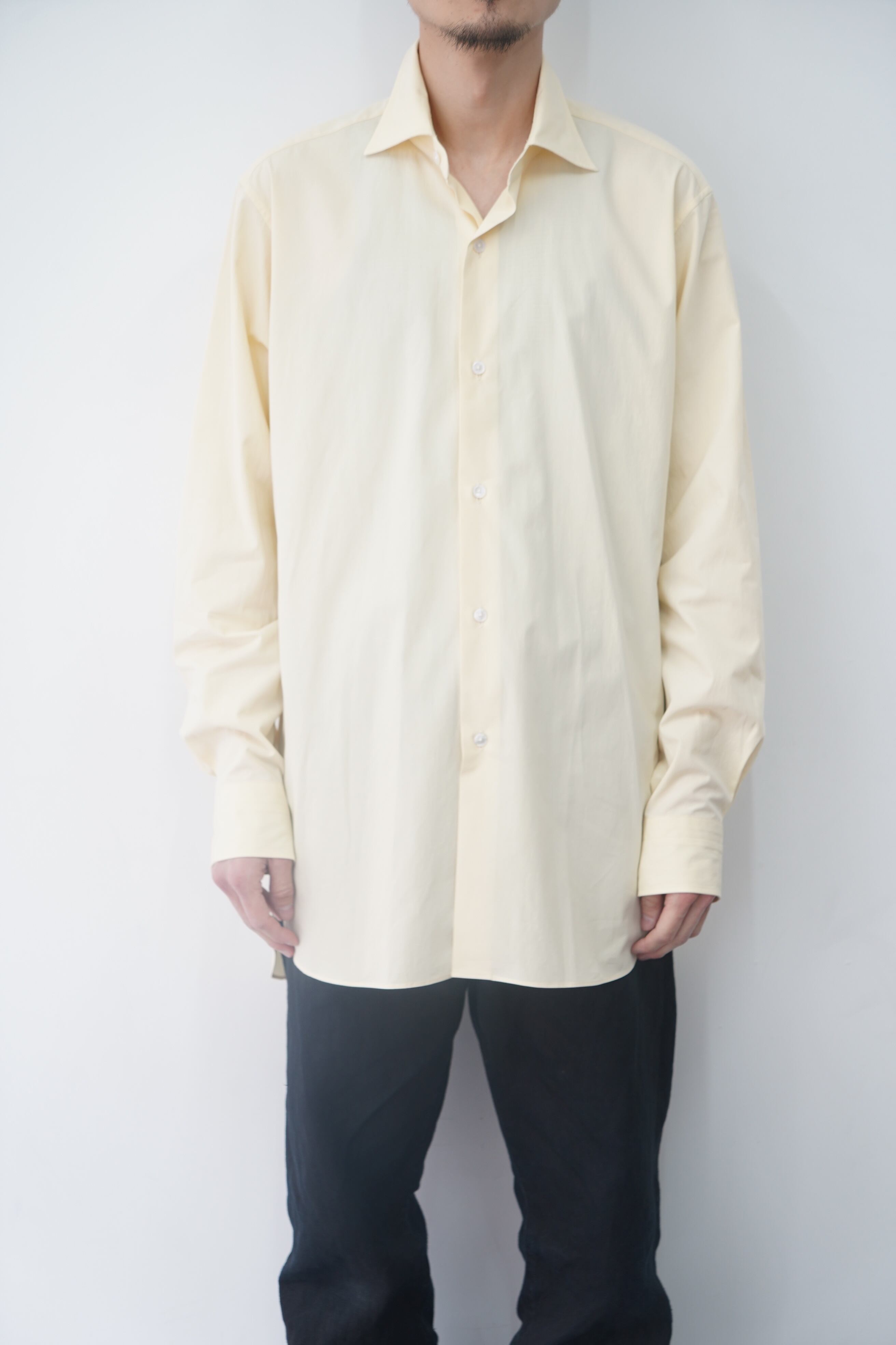 MAATEE&SONS / LIAN 強撚ZZブロード (YELLOW) | LiNN