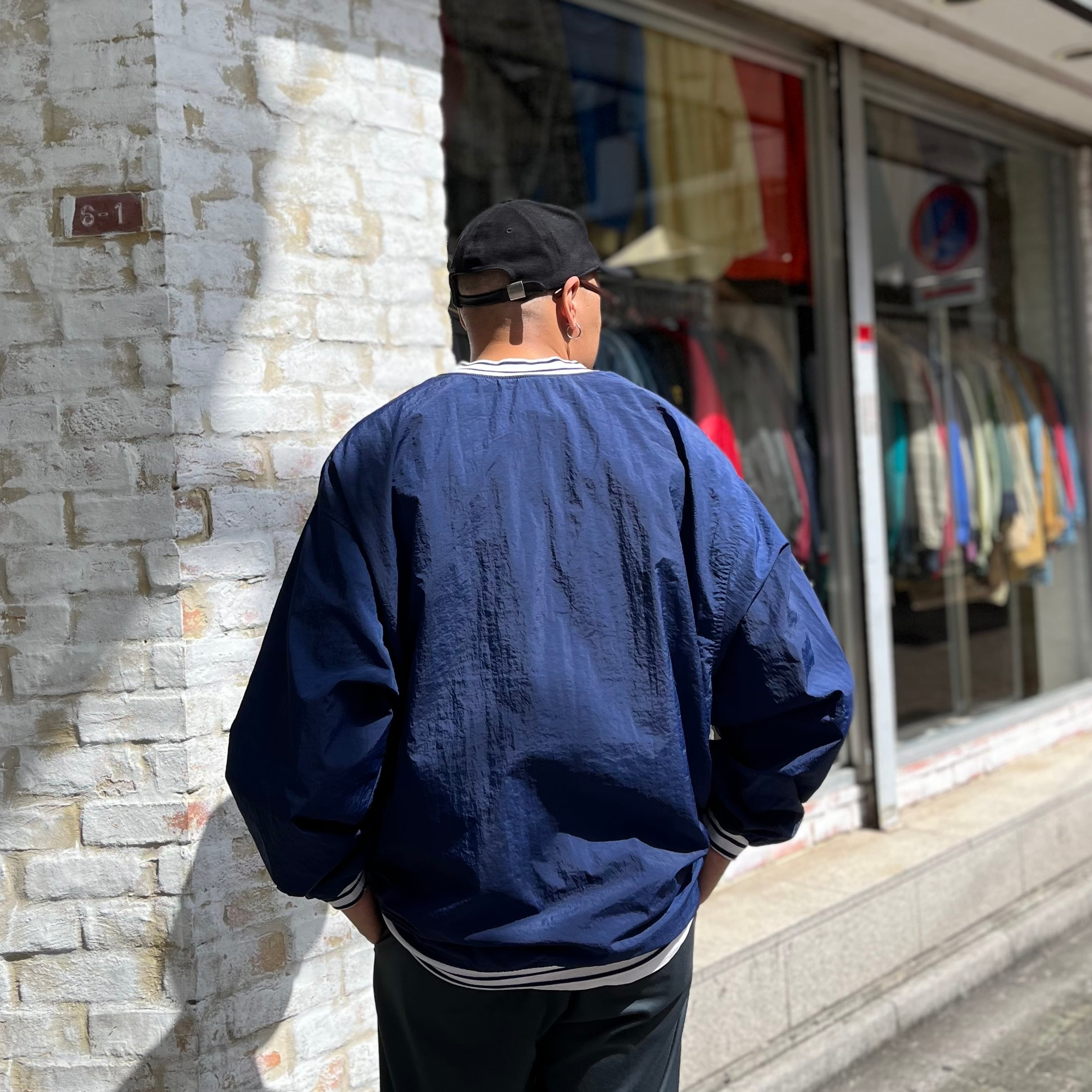 90年代〜 size:XXL【 NIKE 】ナイキ プルオーバー ナイロンジャケット