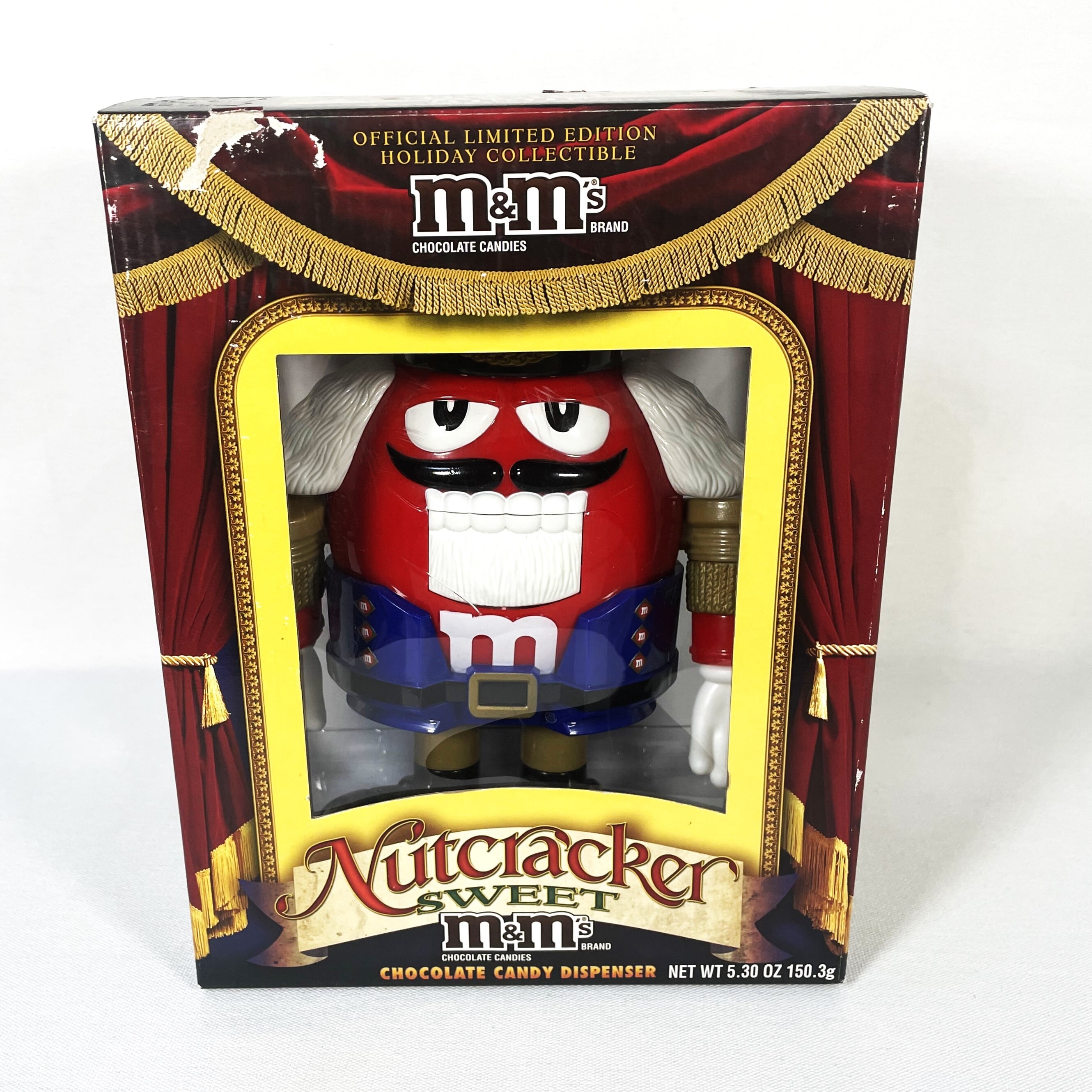M&M Nutcracker Candy Dispenser w/ Box | YUH ANTIQUE
