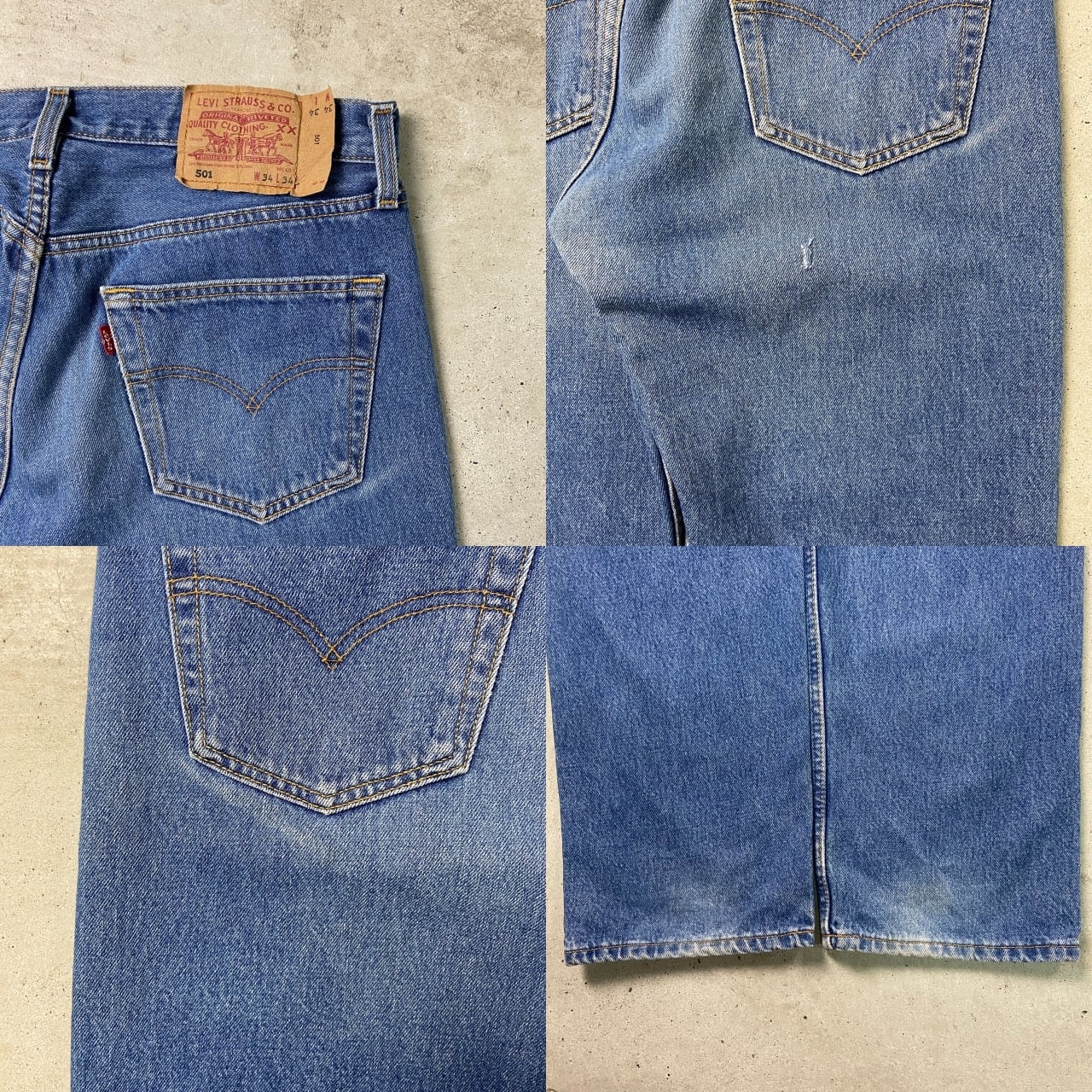90年代 ポーランド製 Levi's ユーロリーバイス 501 デニムパンツ