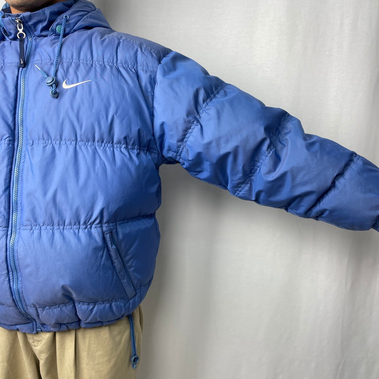 90~00年代 NIKE ナイキ ダウンジャケット メンズL相当 古着 90s 00s