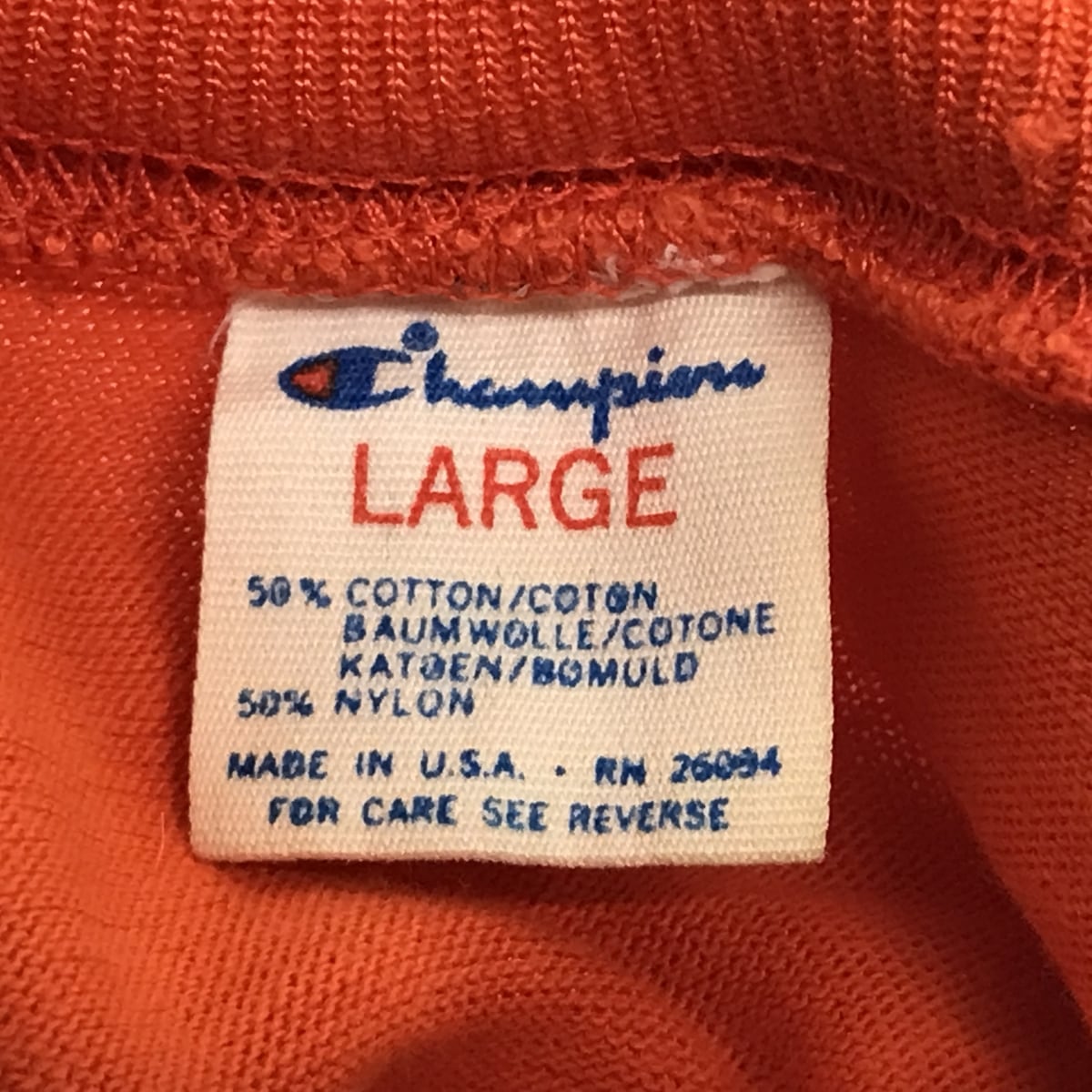 CHAMPION チャンピオン 80年代 トリコタグ ナイロン・コットン