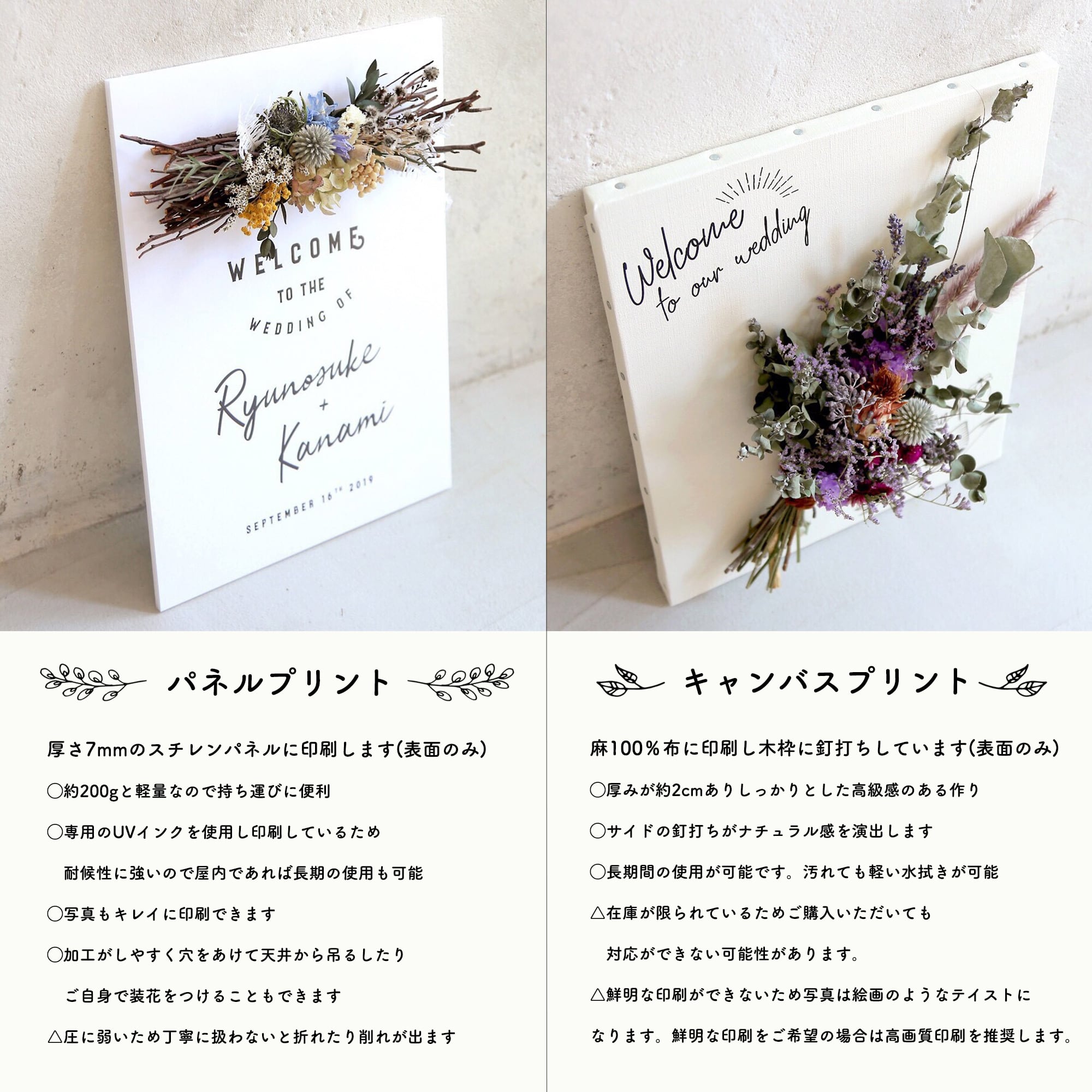 THE Simple1】オーダーメイドウェルカムボード | DIY store PBW