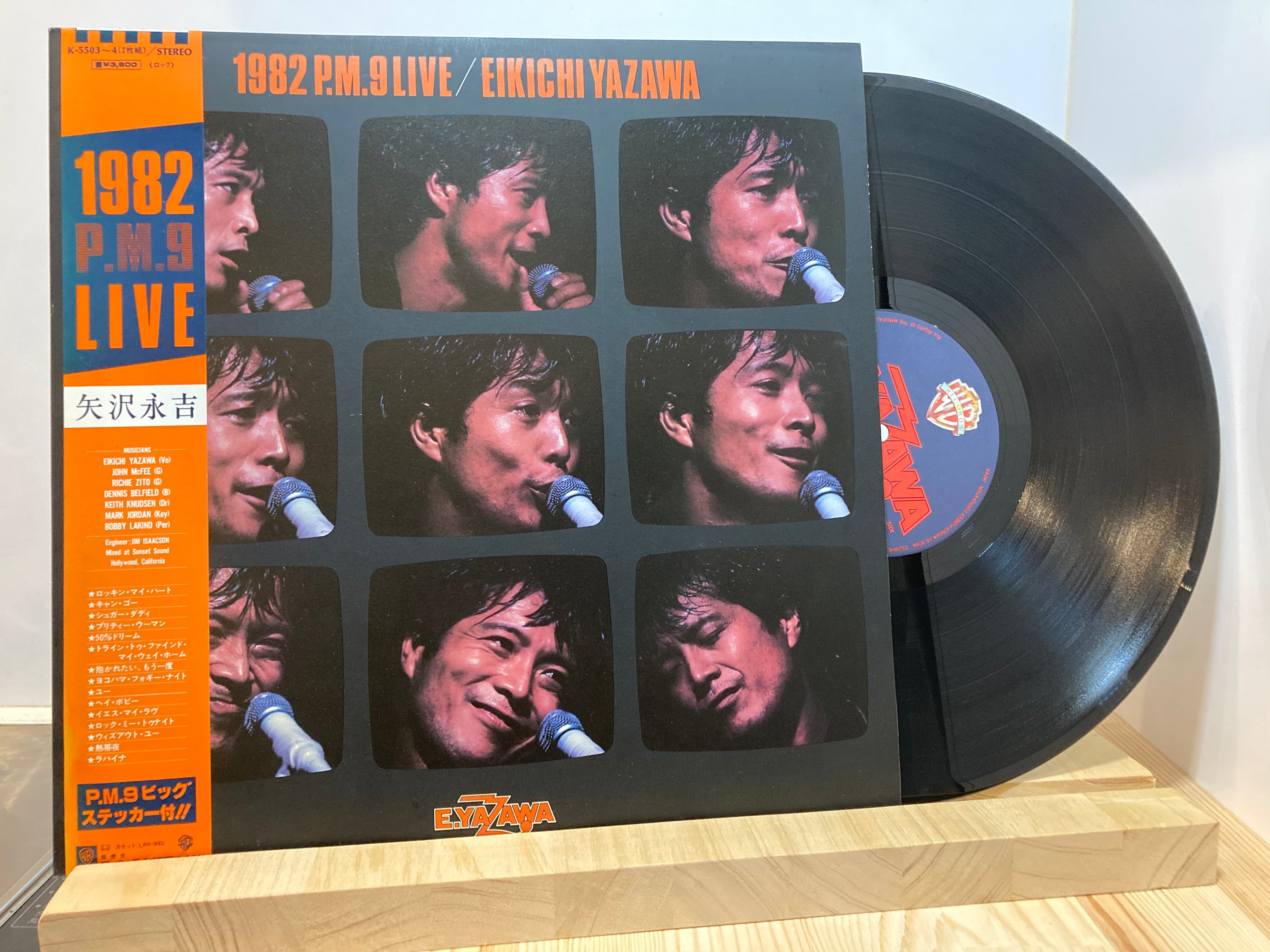 矢沢永吉 / 1982 PM9 LIVE | sixteen records (シックスティーンレコード)