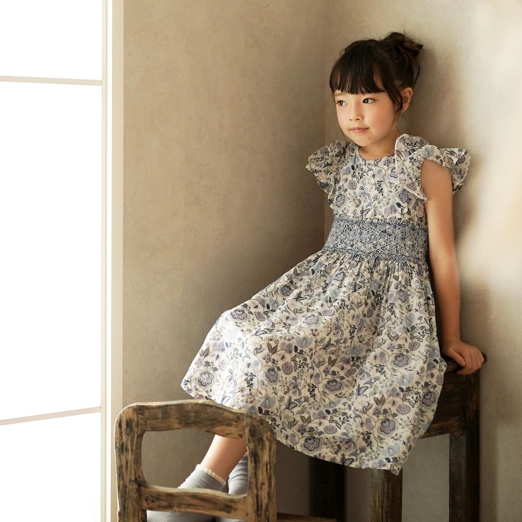 未使用 タグ付き ボンポワン ワンピース 2a 女の子 BONPOINT