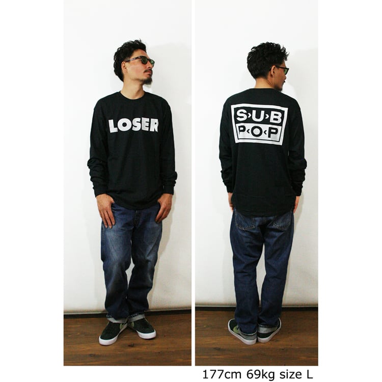 SUB POP 「LOSER 」 【GILDAN USA】長袖 Tシャツ ロンTオルタナ ロック