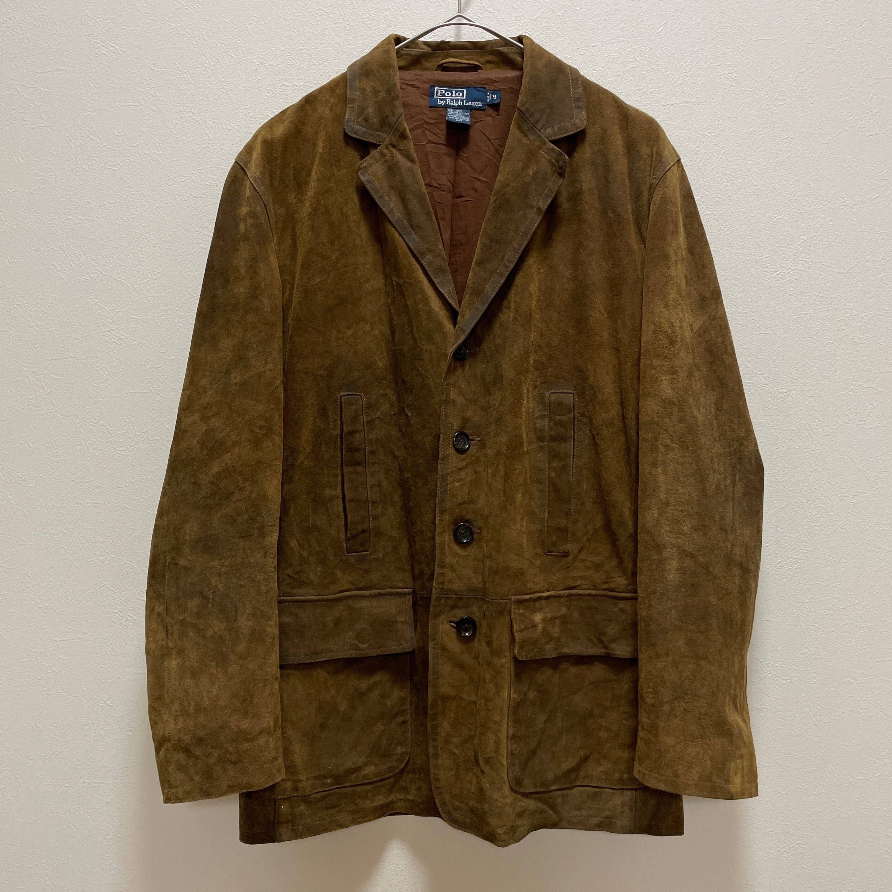 Polo by Ralph Lauren 90s オイルドレザージャケット デッドストック