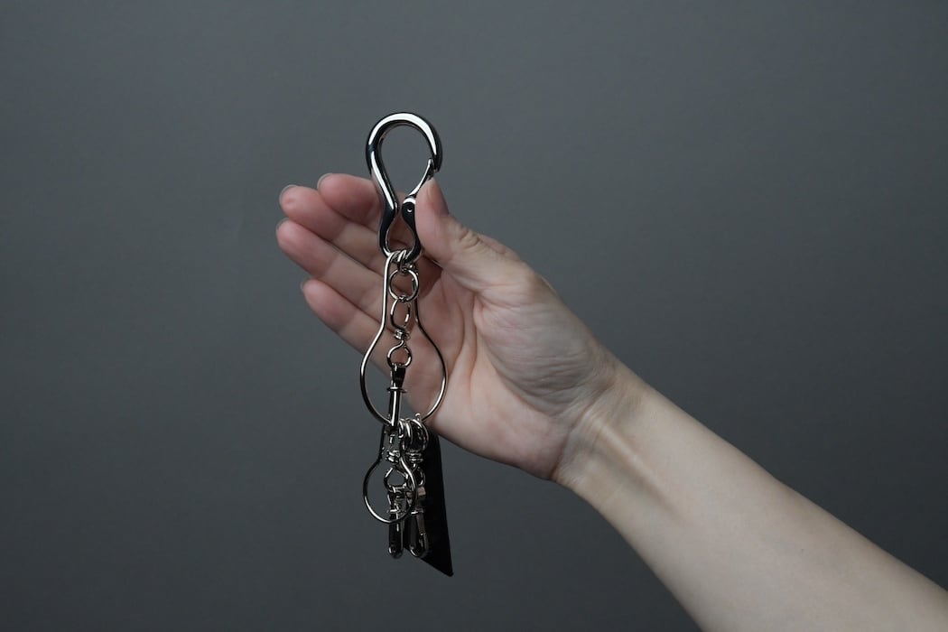 DARUMA KEY RING □シルバー□ ＿ダルマキーリング＿ | MAISON MANKITI
