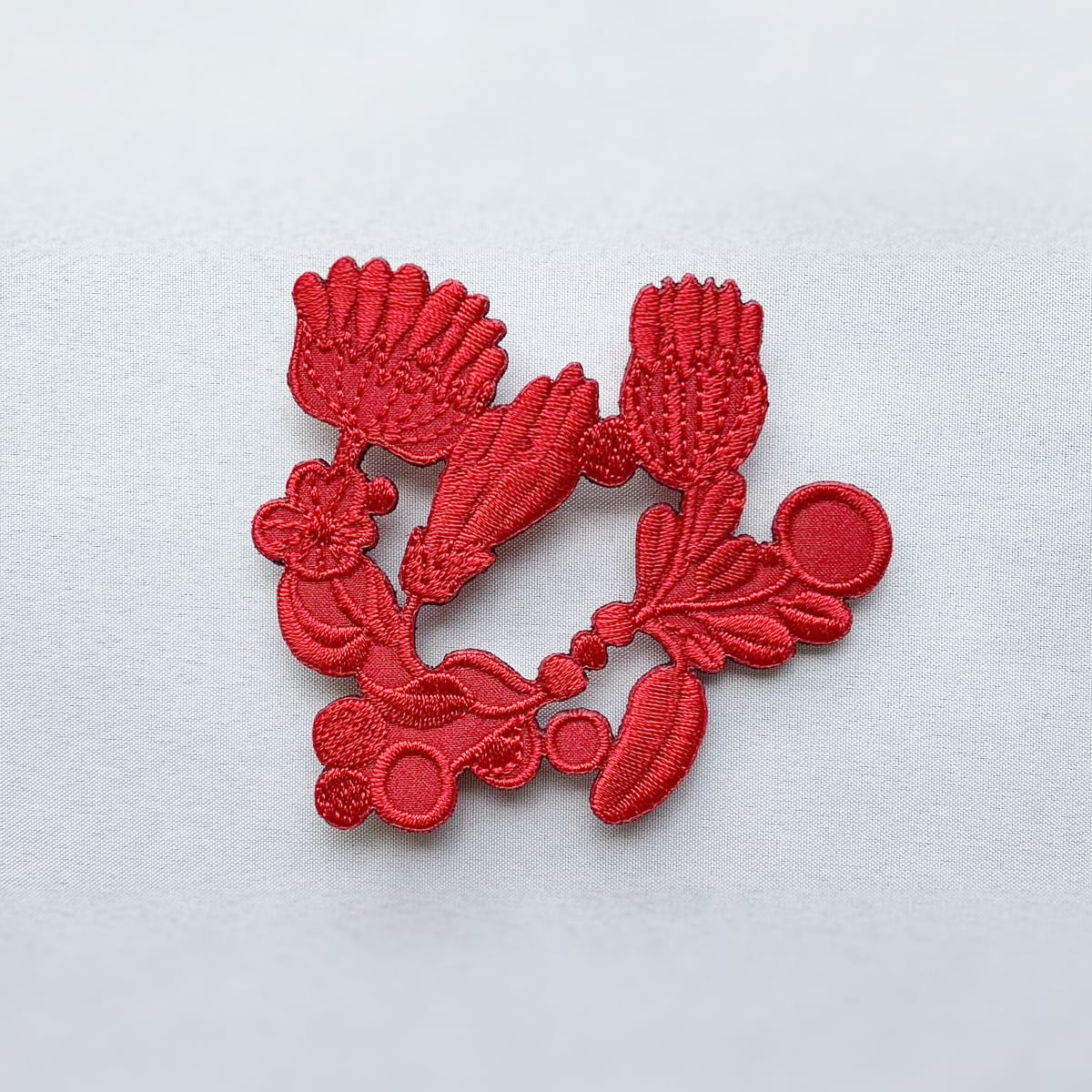 刺繍ブローチ ga.la (br-085）7色 | ga.la_accessory