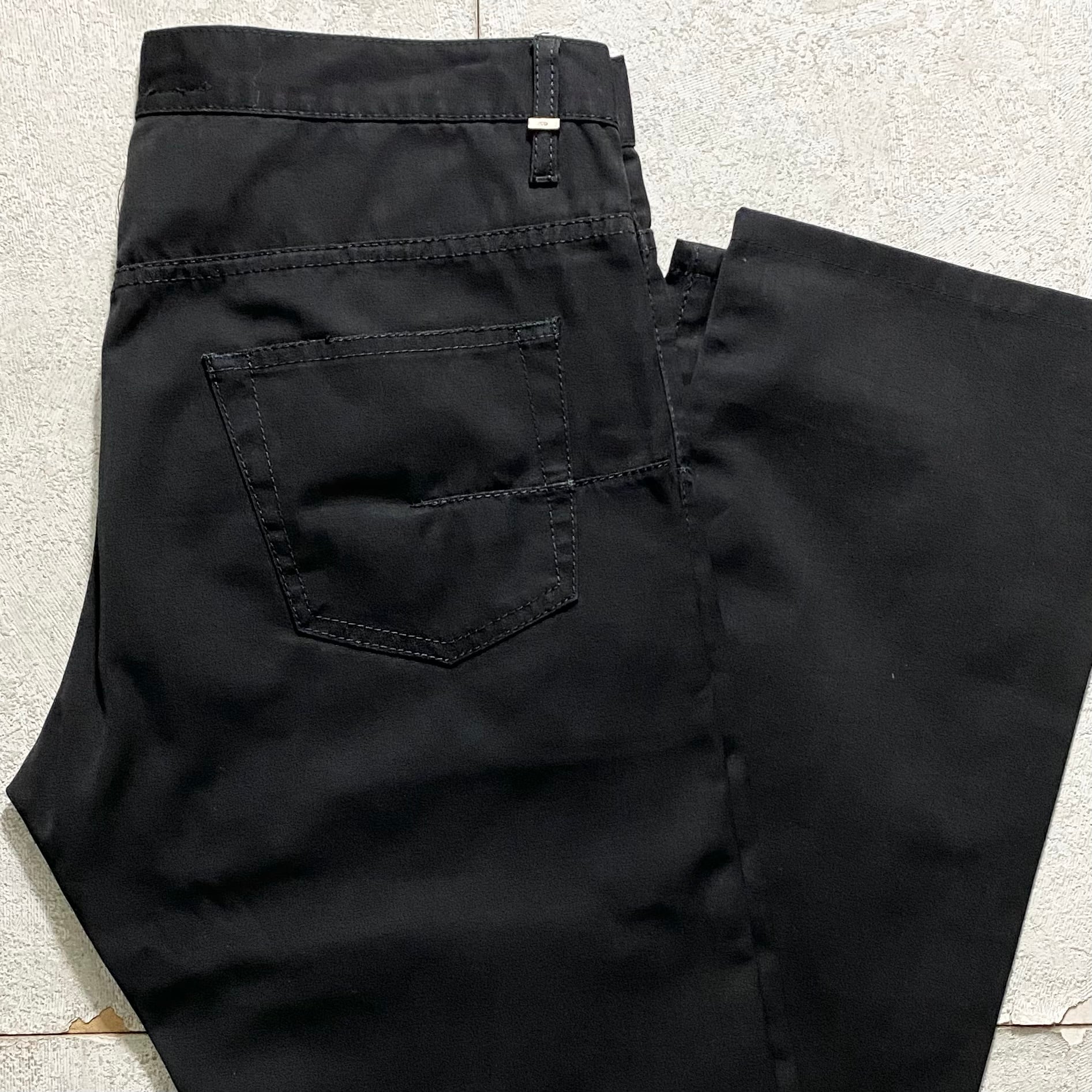 2005SS DIOR HOMME black slim pants | NOIR ONLINE
