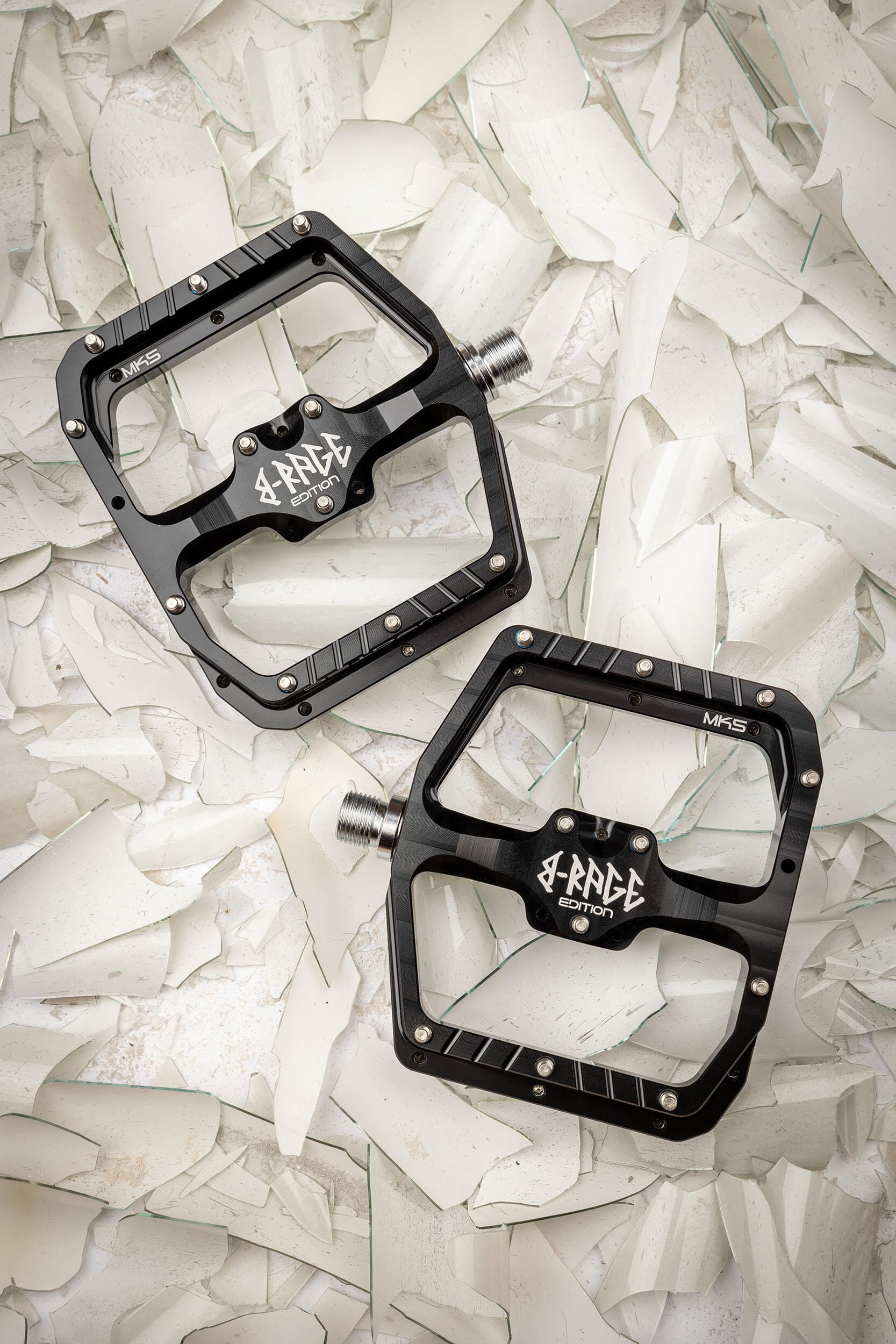 BURGTEC / Penthouse Flat MK5 B-RAGE Edition Pedals / Burgtec Black