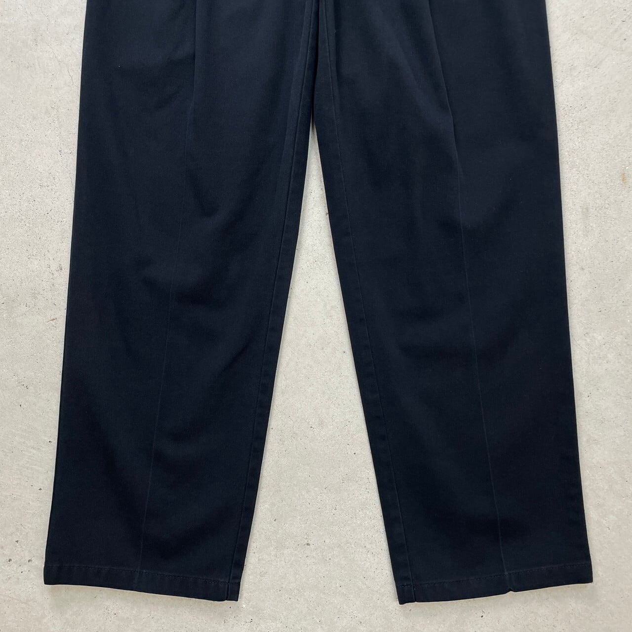 DOCKERS ドッカーズ ワイドチノパンツ 2タック メンズW33 古着