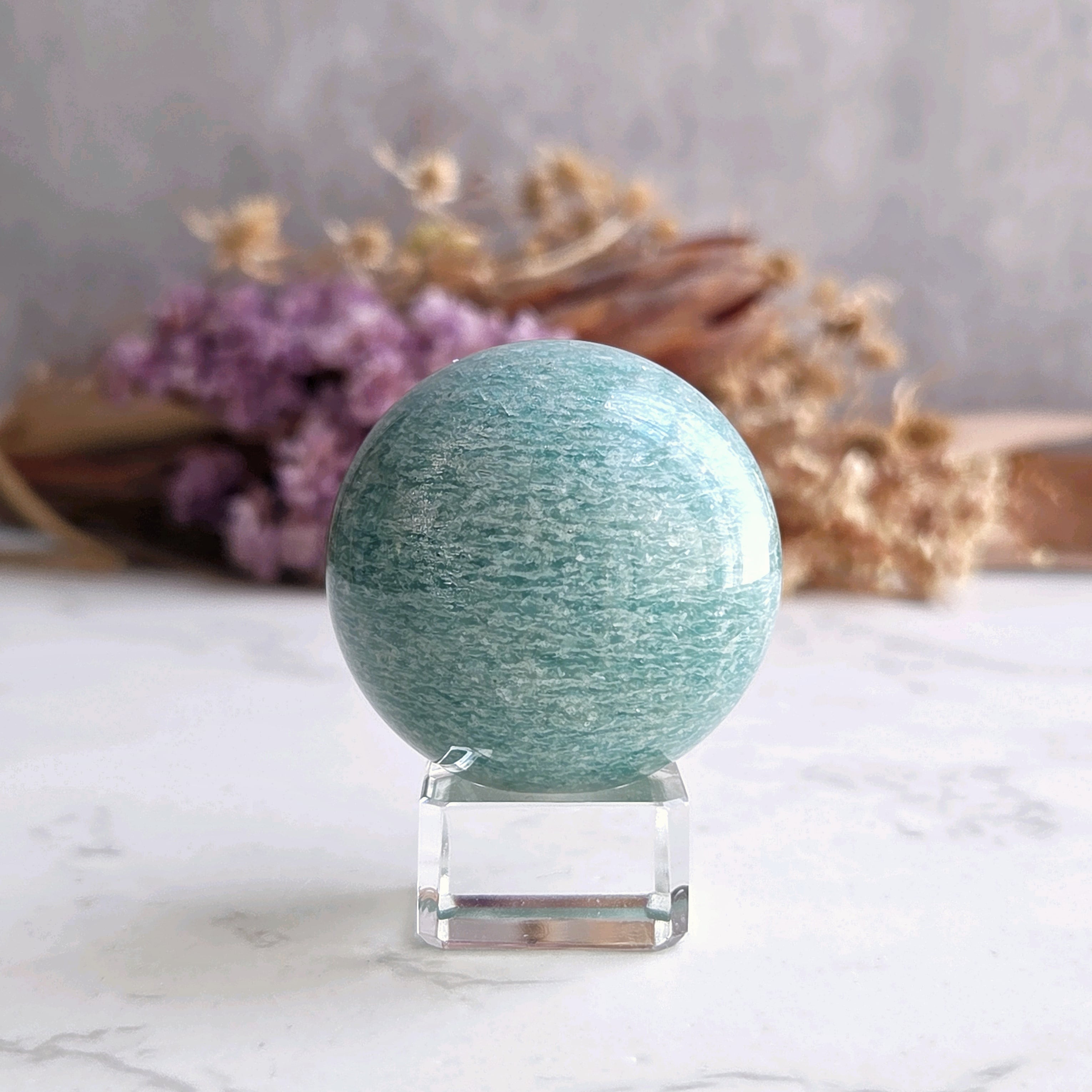 アマゾナイト スフィア | ホシノカケラ STONE/AROMA/ART