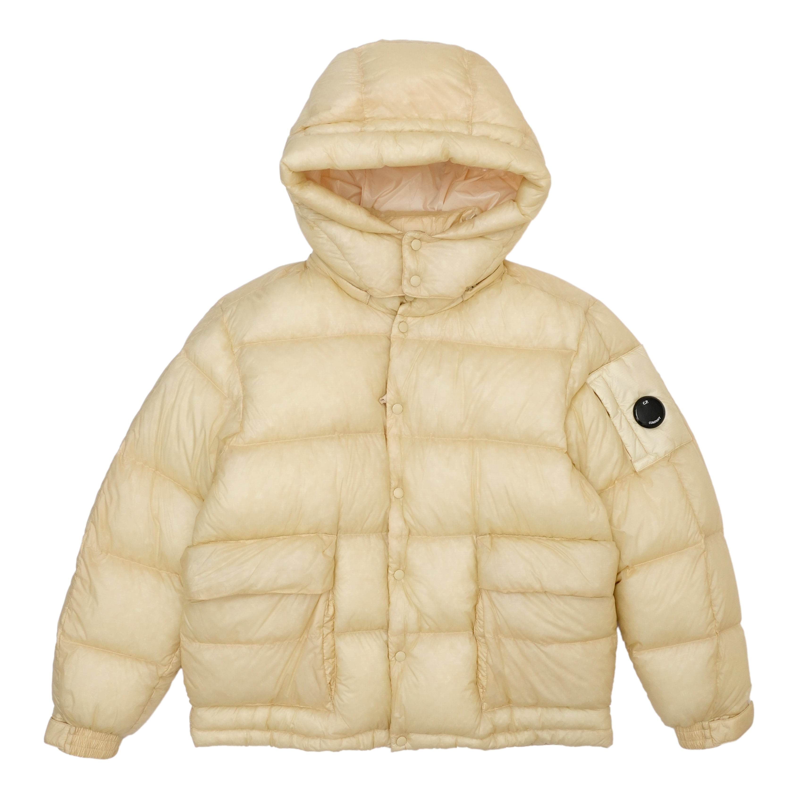 C.P. COMPANY MEDIUM JACKET IN DD-SHELL (PISTACHIO SHELL) | SO SHOP