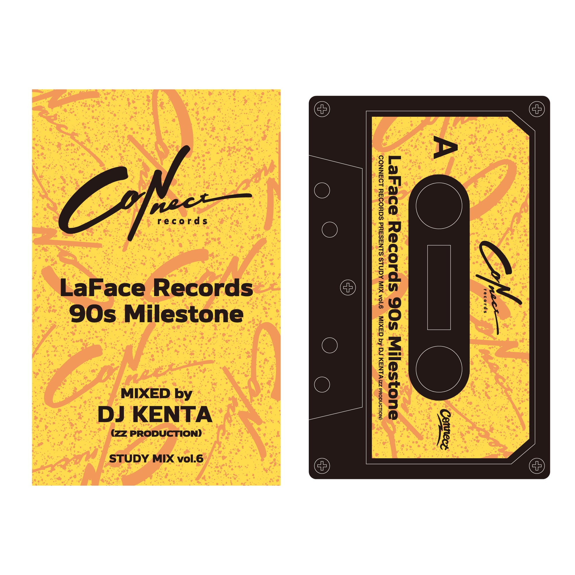 こちらはTAPE仕様です(QRコード付き)。Study Mix vol.6 -La Face