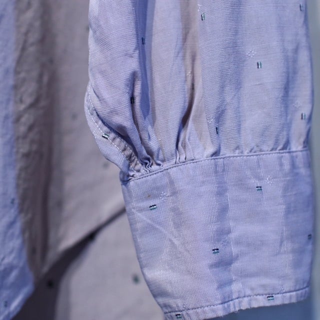 1930-40s VAN HEUSEN L/S Dress Shirt / ヴィンテージ マチ付き ドレス
