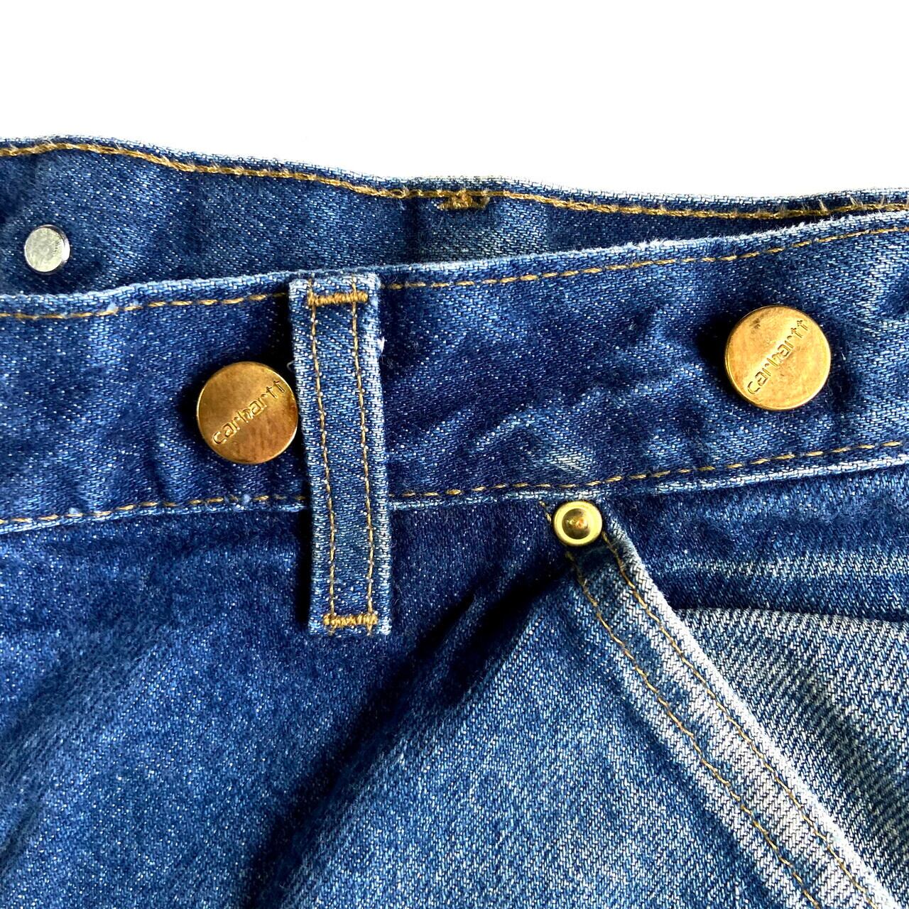 雰囲気系 90年代 Carhartt カーハート ダブルニー デニム ワークパンツ