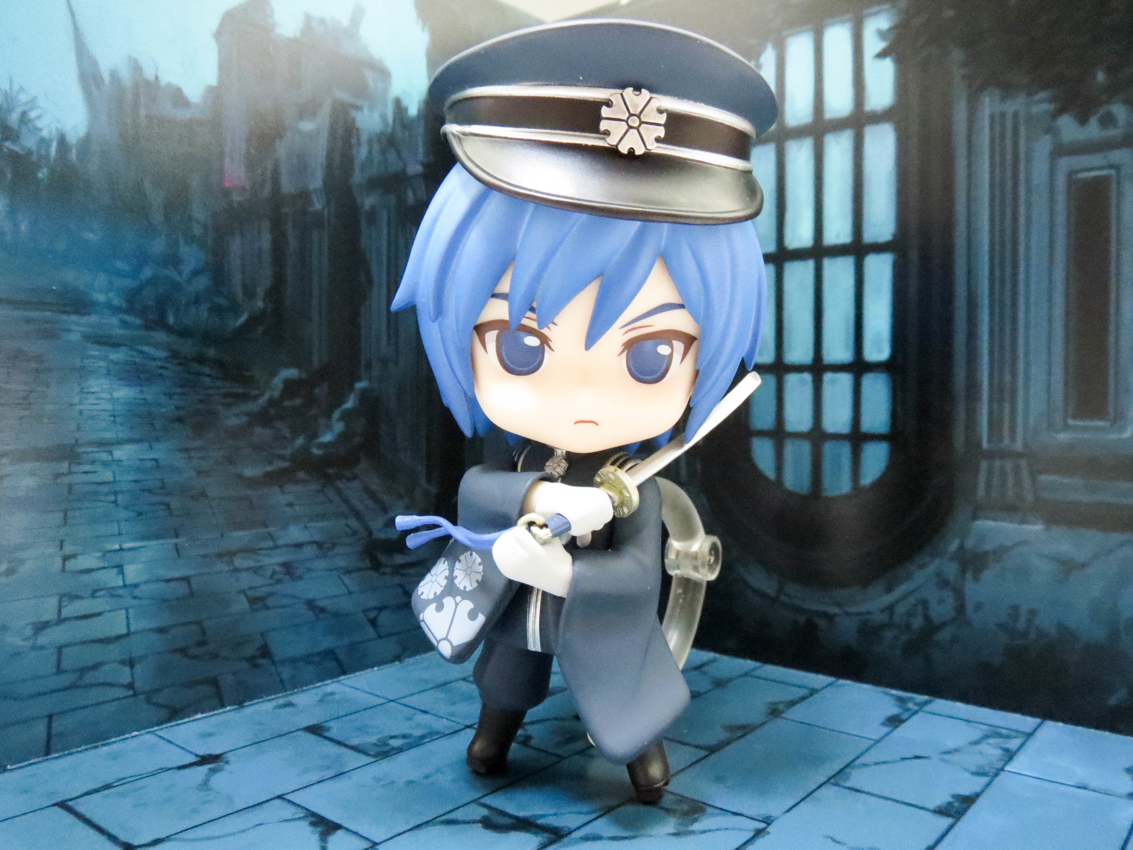 再入荷【523】 KAITO 千本桜Ver. 顔パーツ 真剣顔 ねんどろいど