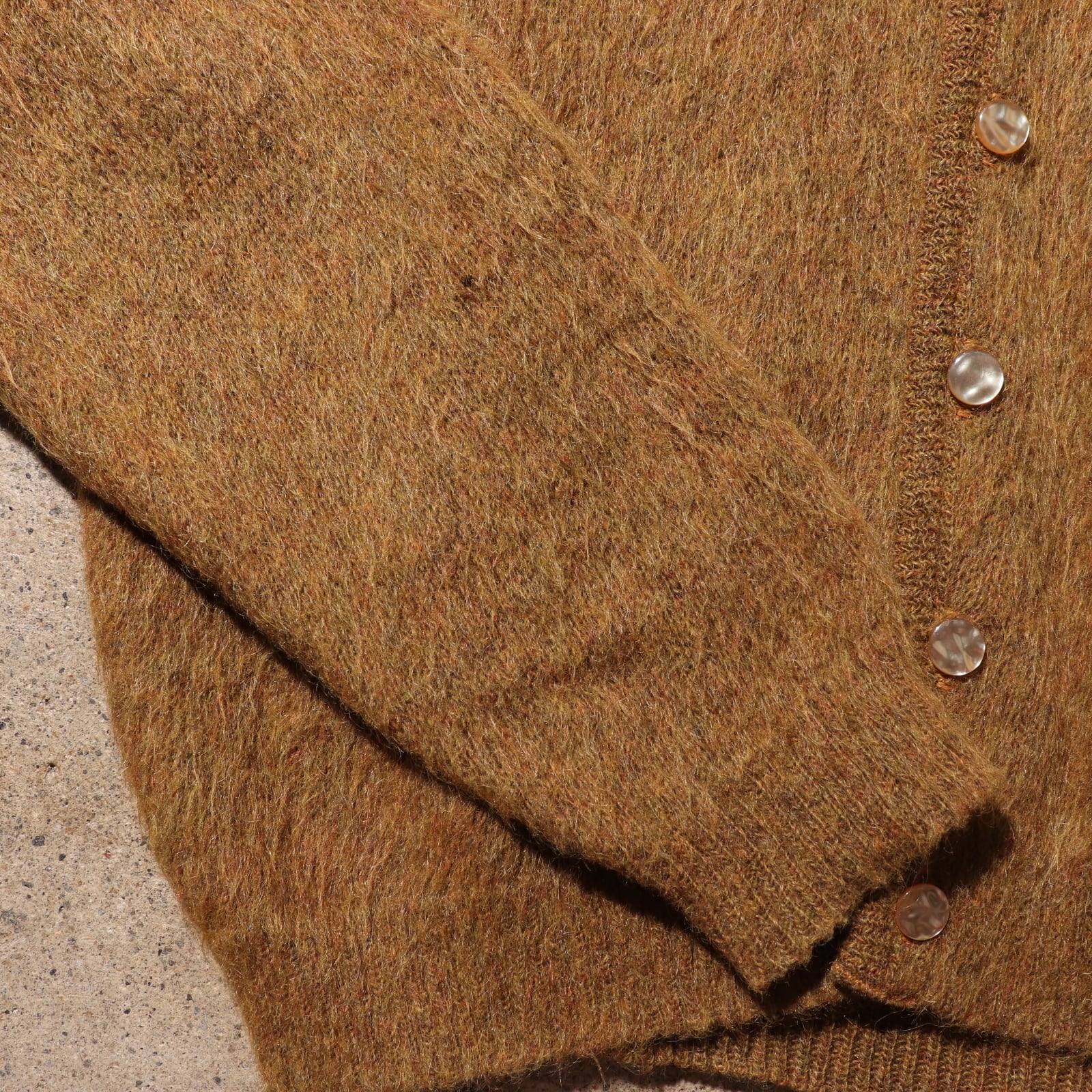 極美品 XL 60s BRENT ヴィンテージ モヘアカーディガン mohair vintage