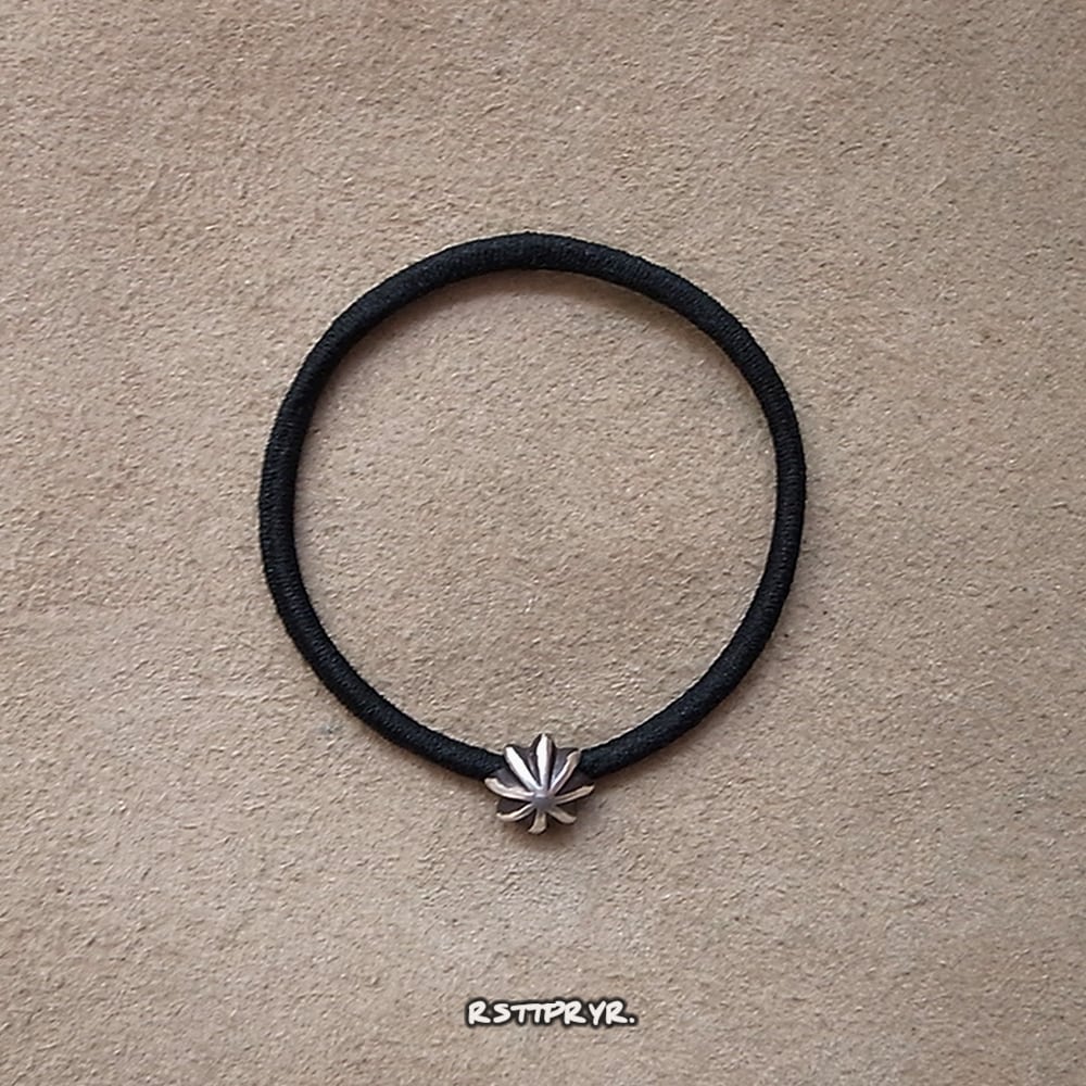 CHALLENGER HAIR TIE コンチョ シルバー ヘアゴム CHALLENGER HAIR TIE