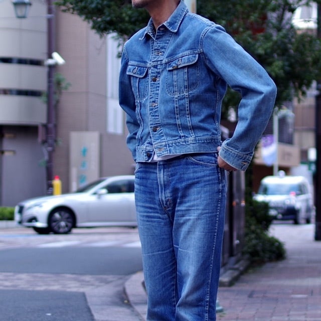 1970s Lee Riders 220 Denim Jacket / Fits Like 42-44 / リー