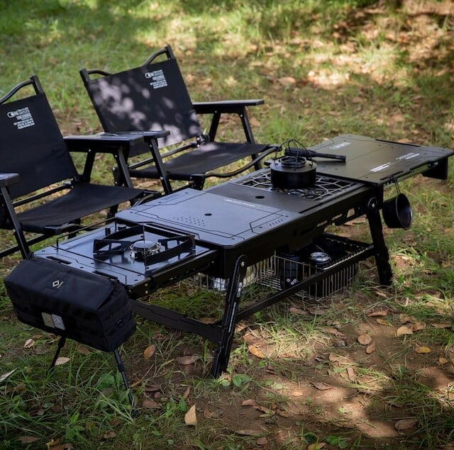 ON-U LIFE Sliding Half IGT Camping Table ハーフスライドテーブル
