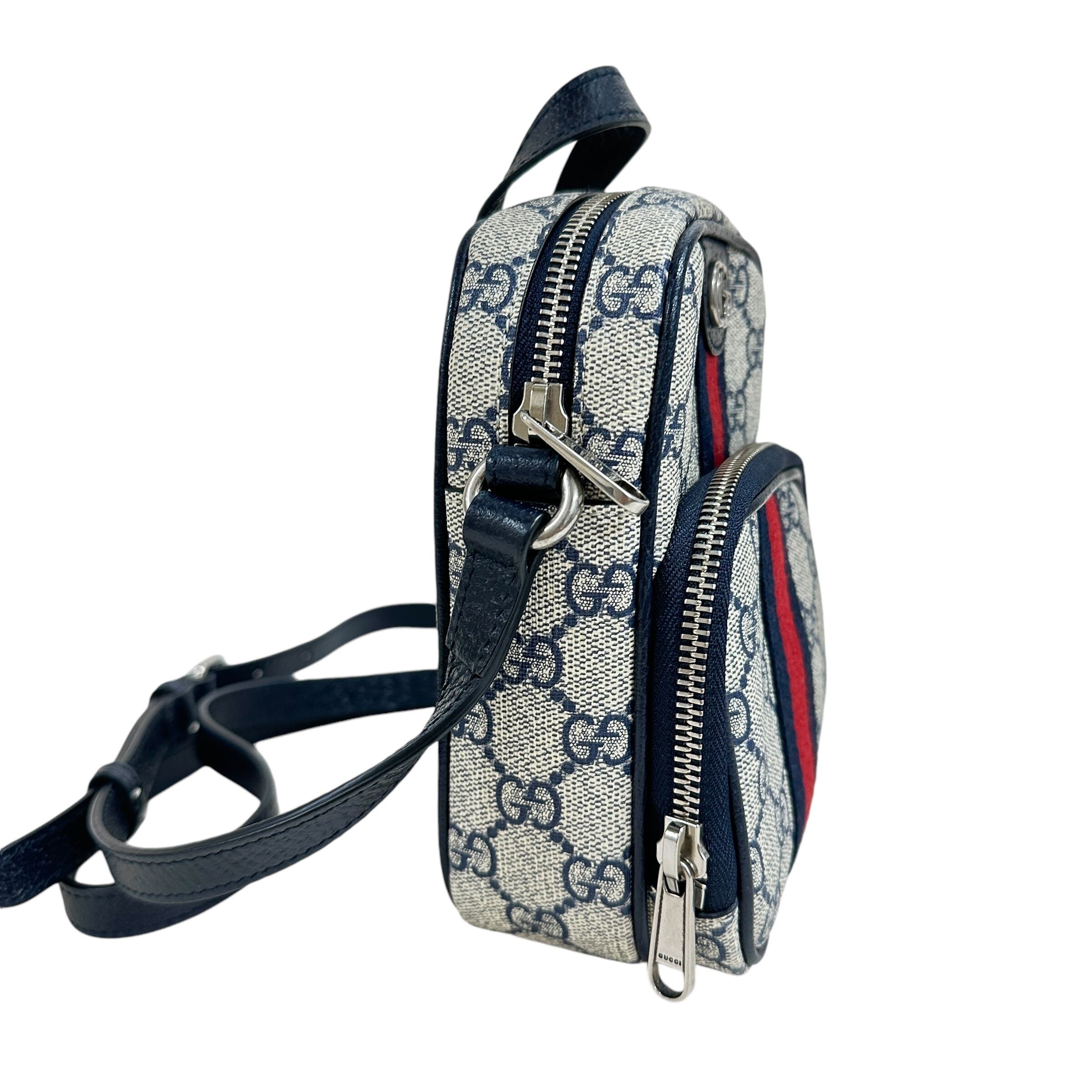 GUCCI グッチ GGスプリーム ショルダーバッグ ネイビー 8989-202210 | rean