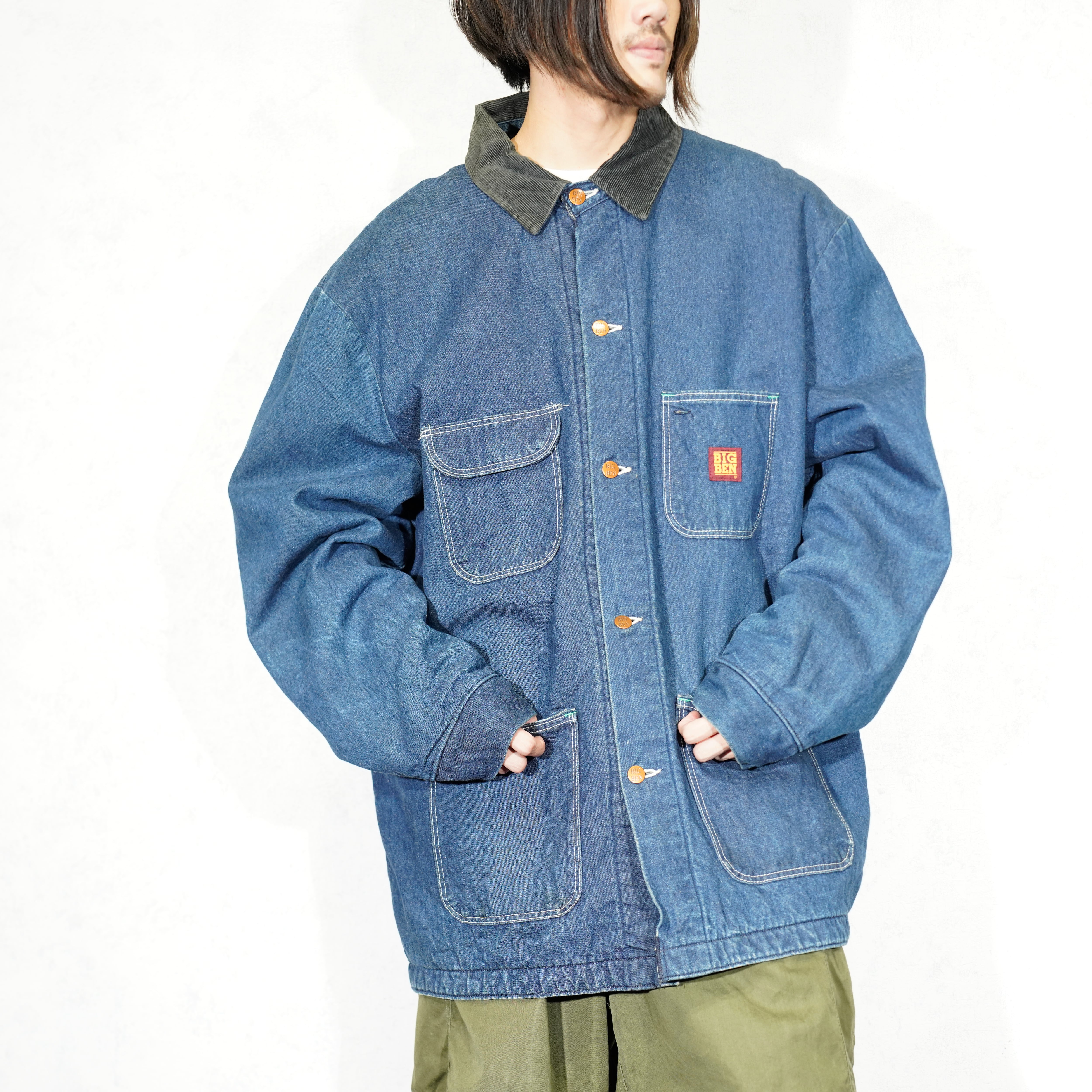 USA VINTAGE BIG BEN DENIM WORK COVERALL JACKET/アメリカ古着