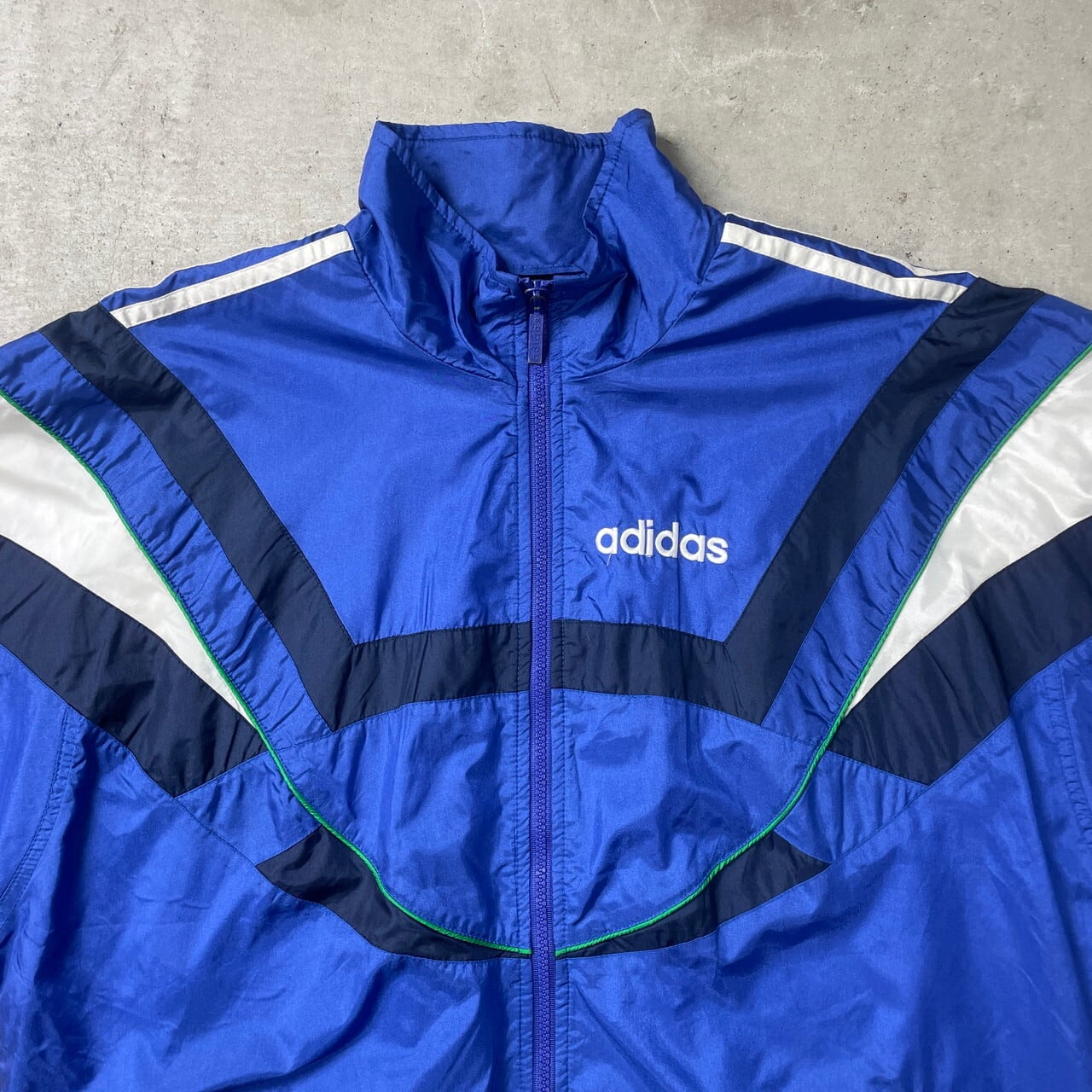 90年代 adidas アディダス ナイロンジャケット トラックジャケット