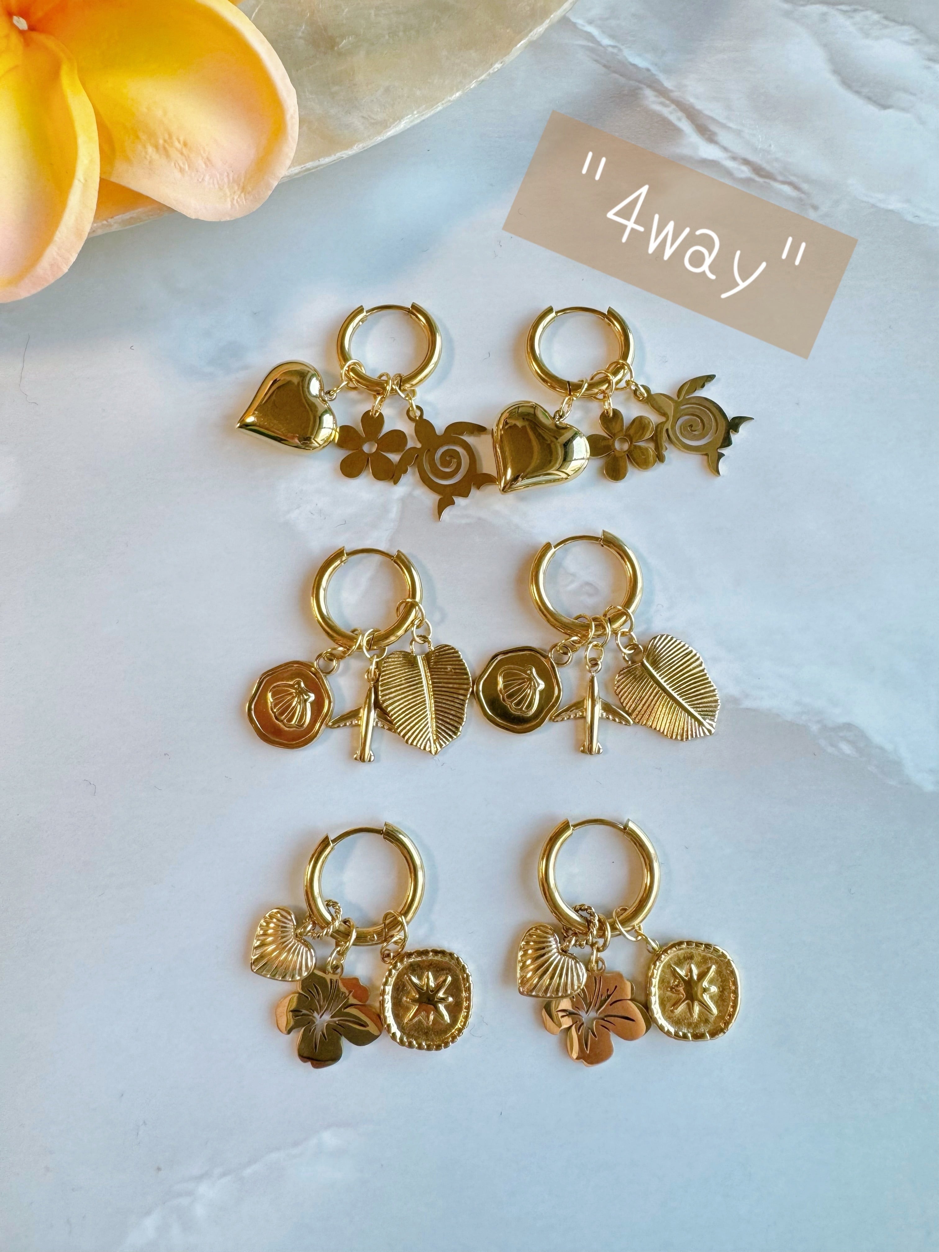 earrings(ピアス、イヤリング) | Manoalino 【Hawaiianjewelry