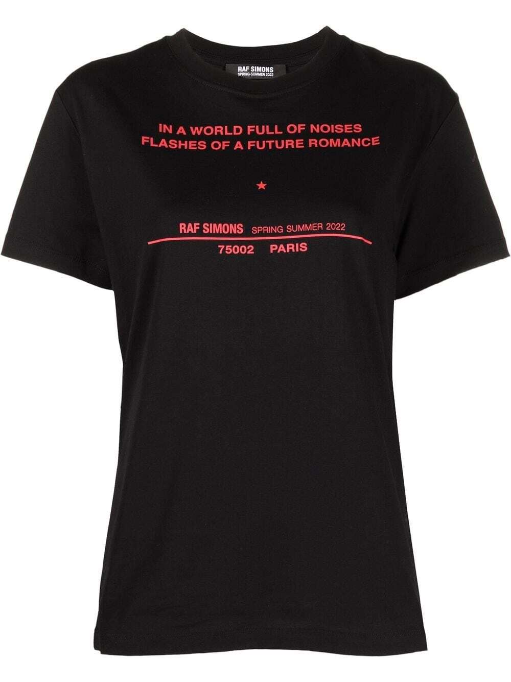 RAF SIMONS】Tourプリント Tシャツ | idealclasse