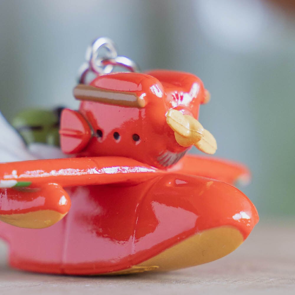 紅の豚 キーホルダー サボイアとポルコ（6889） | すすのこ商店