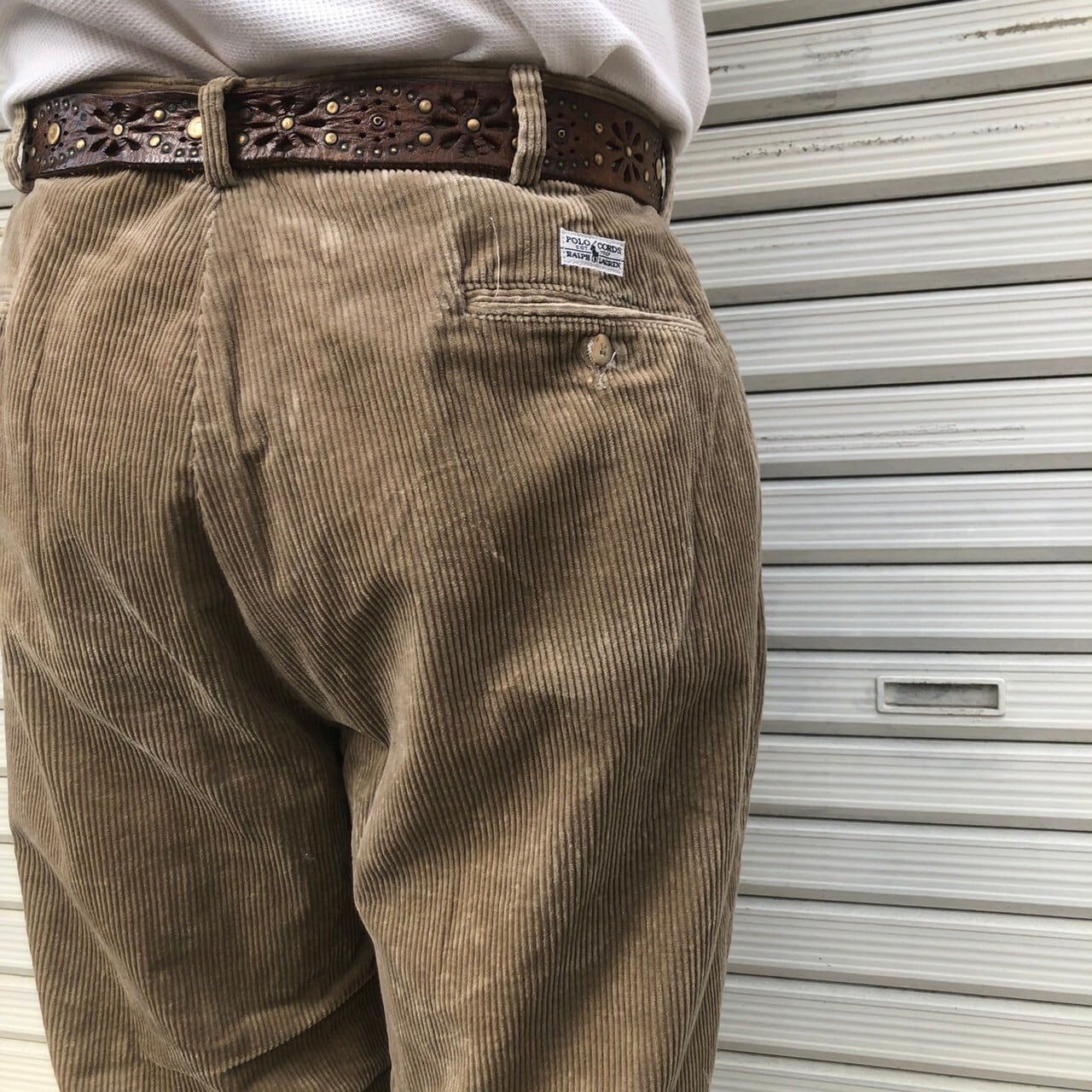 90s Polo Ralph Lauren コーデュロイパンツ W38 L30 ポロラルフ