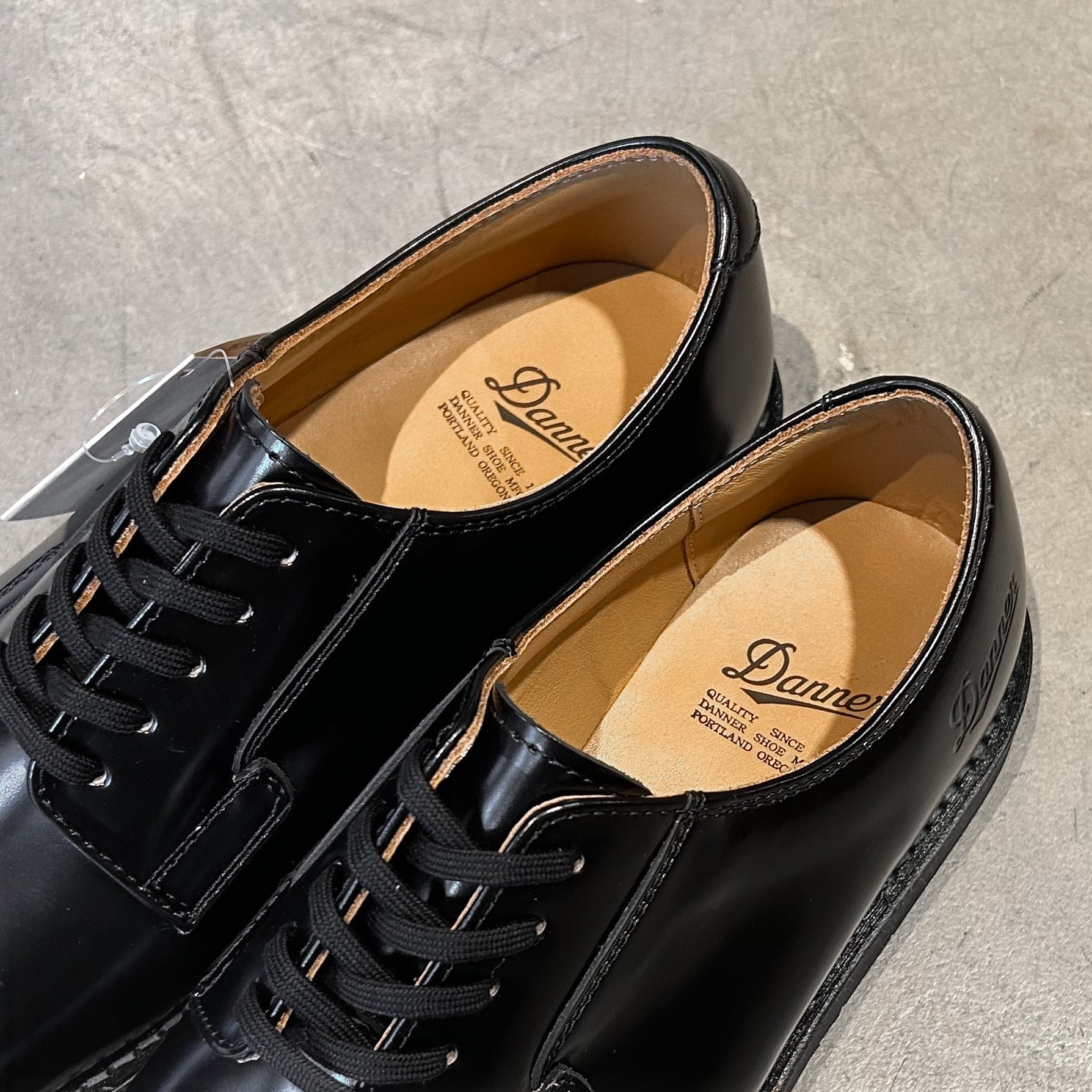 DANNER POSTMAN SHOES BLACK / ダナー ポストマンシューズ ローカット