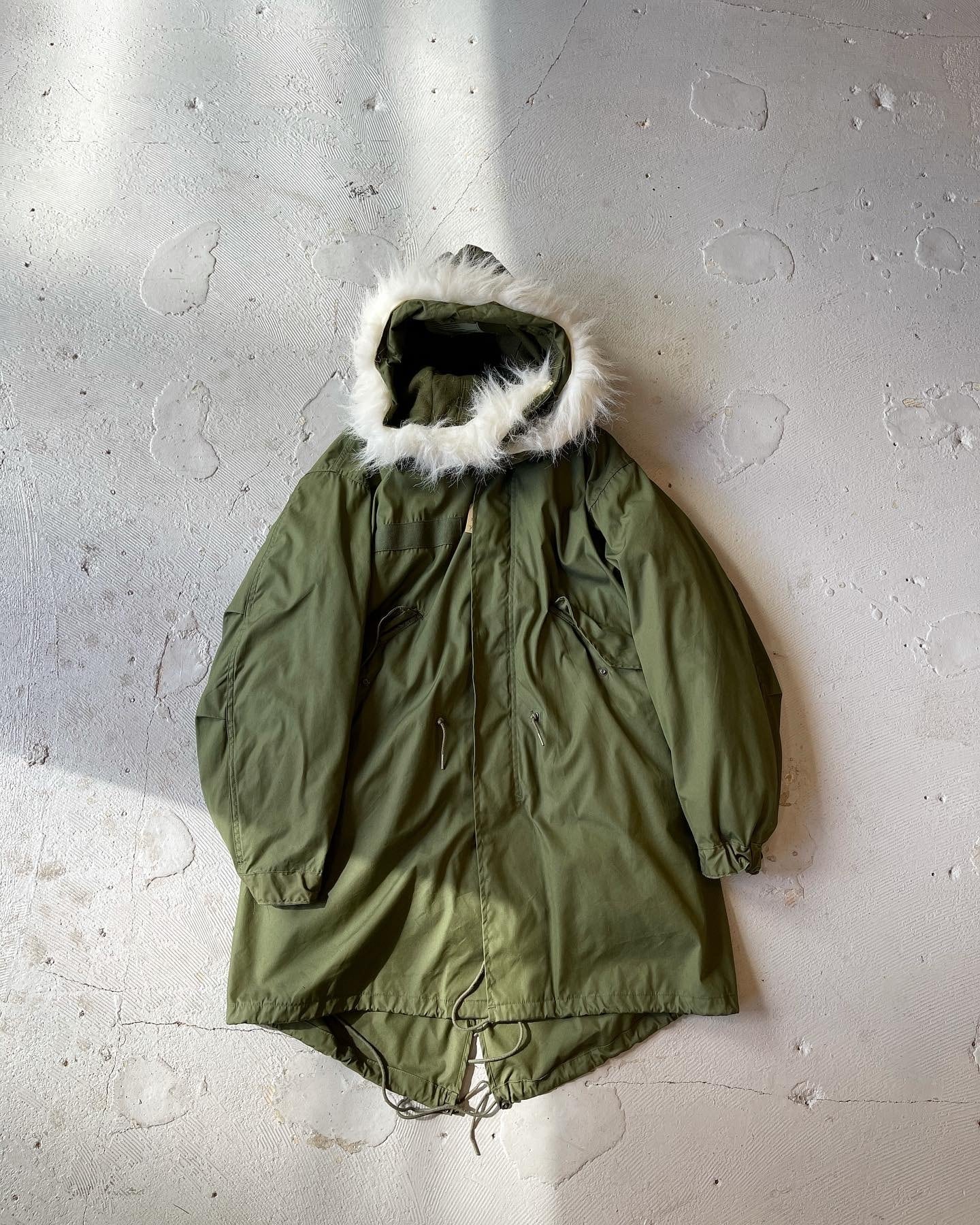 Deadstock! XS! 80's U.S. ARMY M65 Fishtail Parka Full Set