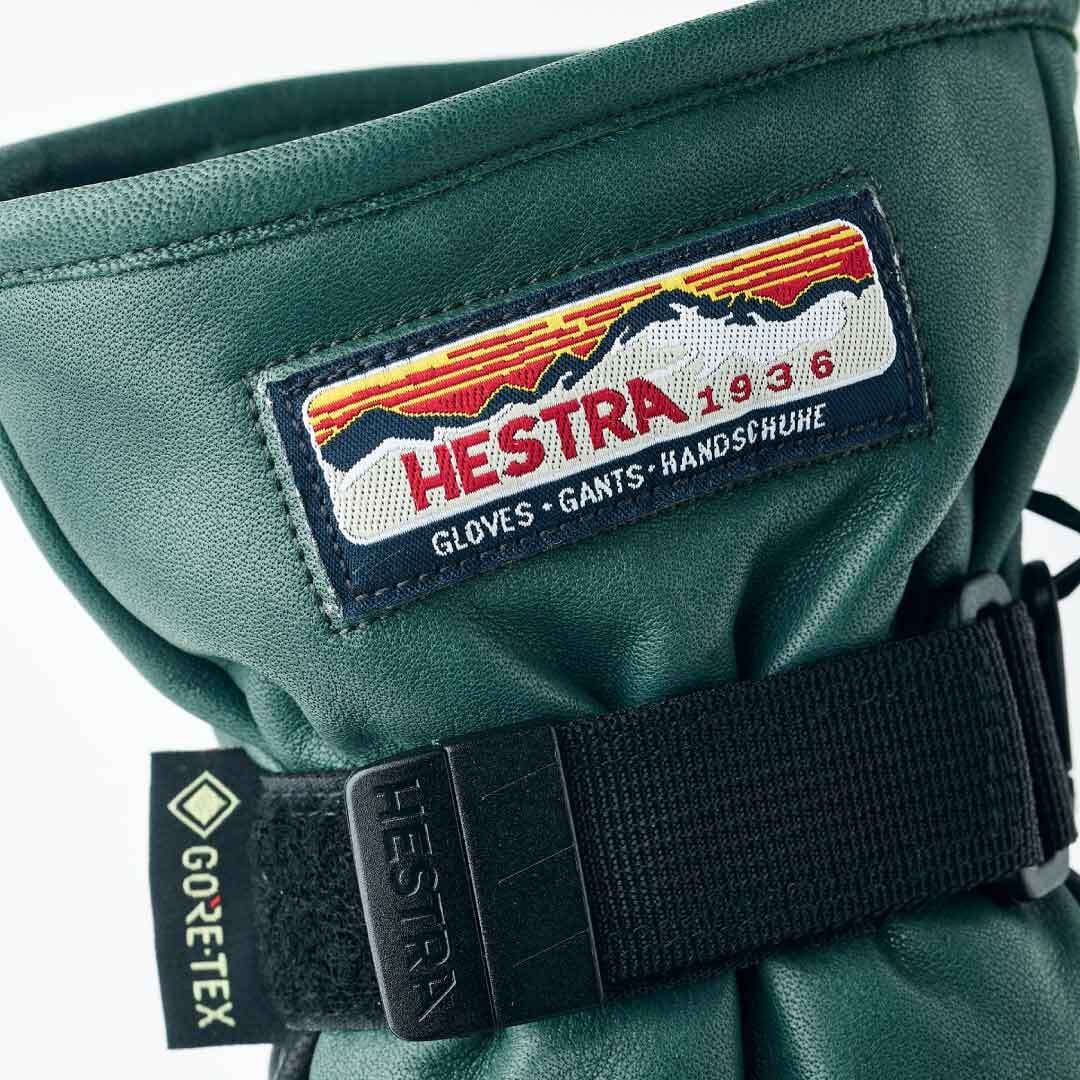 HESTRA 『 3-Finger GTX Full Leather 』 スノーボード グローブ