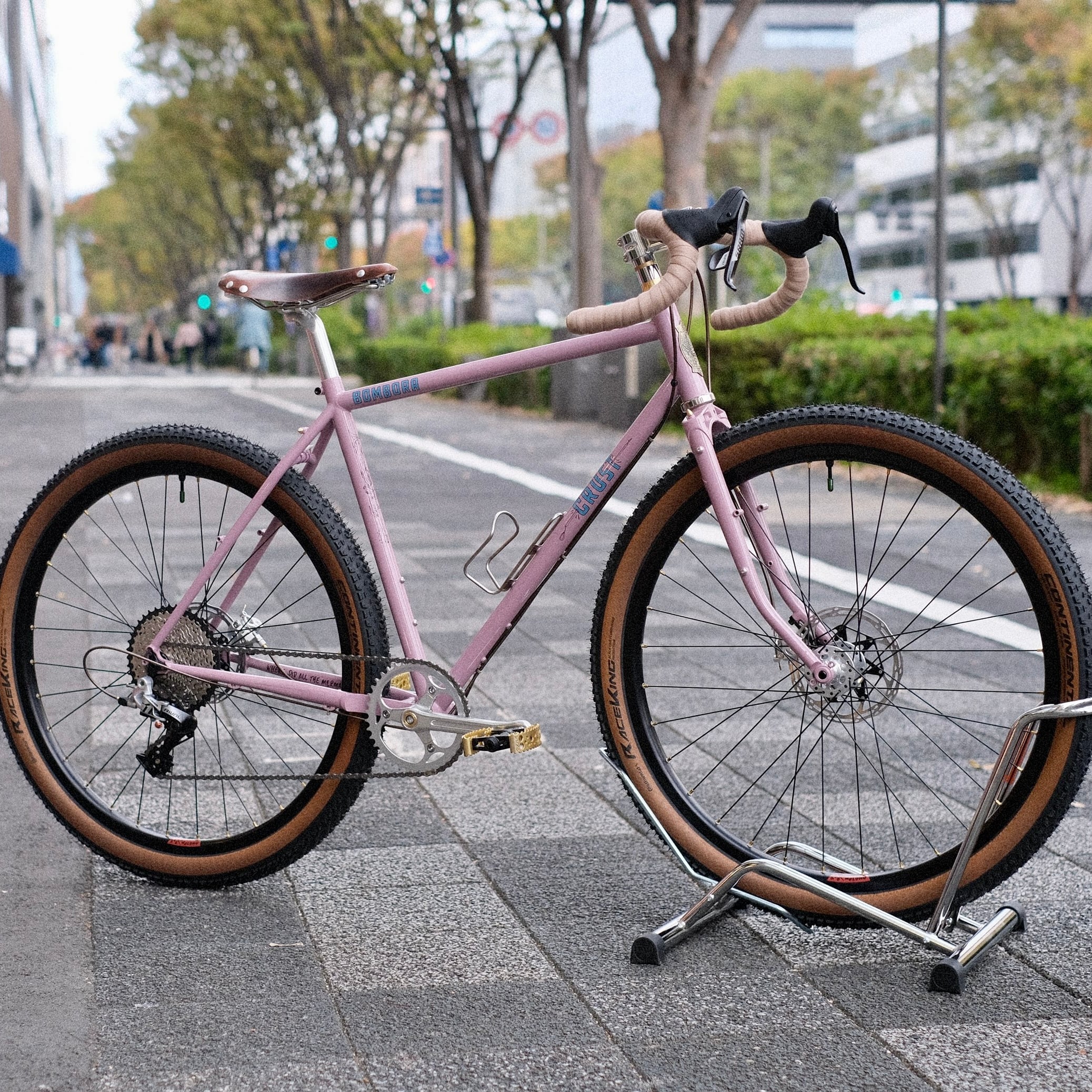 CRUST BIKES】BOMBORA FRAME SET(PASTEL VIOLET) | Humhumhug Online Shop