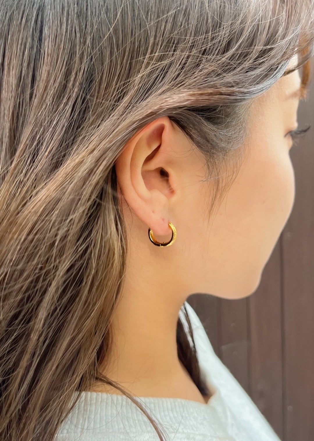 アイリービーチ dangling hoop pierce シルバー 八木勇征 アイリー