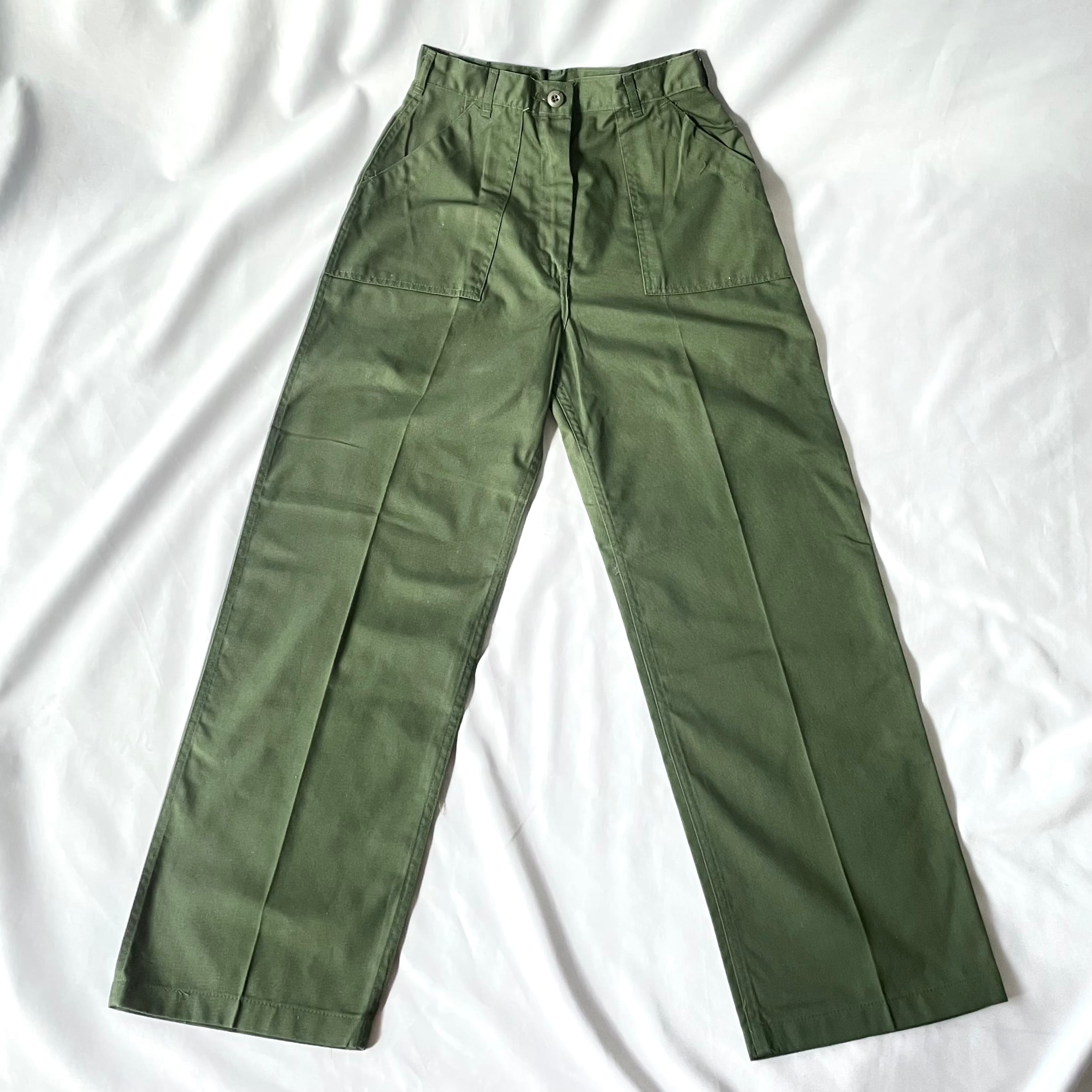 80s US ARMY OG-507 baker pants 14R30 ミリタリーベイカーパンツ