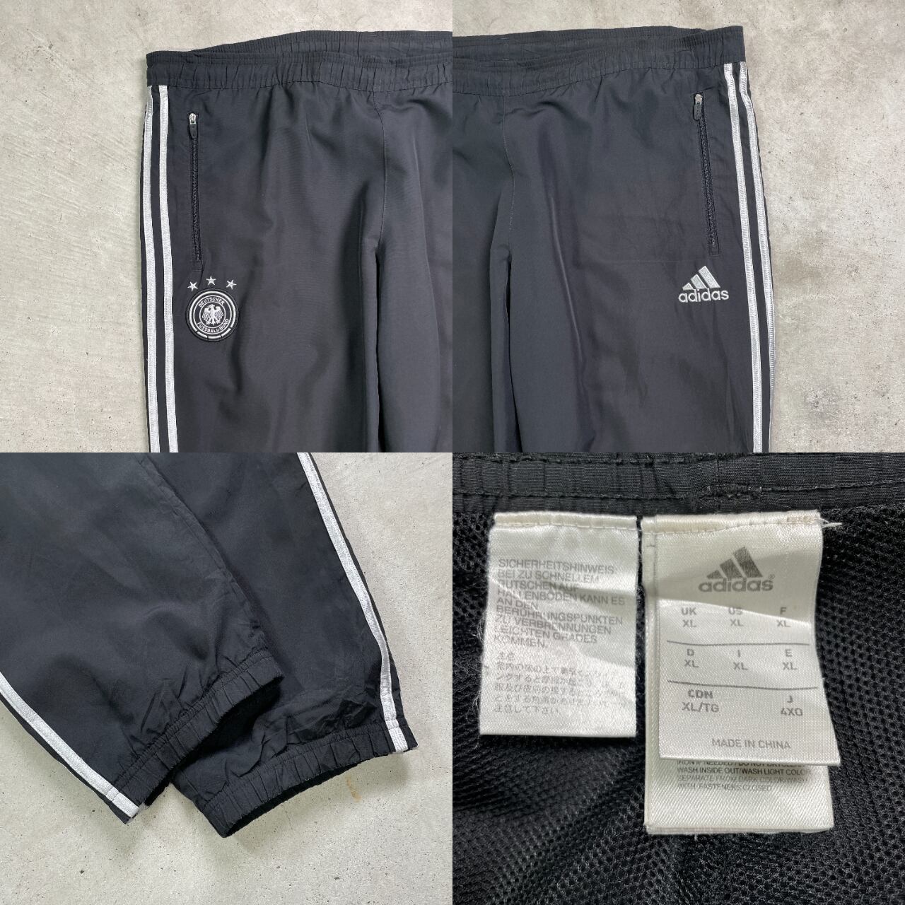 adidas アディダス Deutscher Fussball-Bund ポリエステルトラック