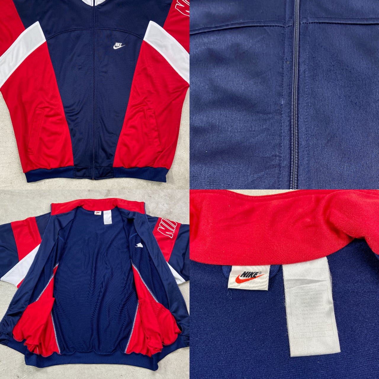 90年代 NIKE ナイキ トラックジャケット ジャージ スウォッシュロゴ 袖